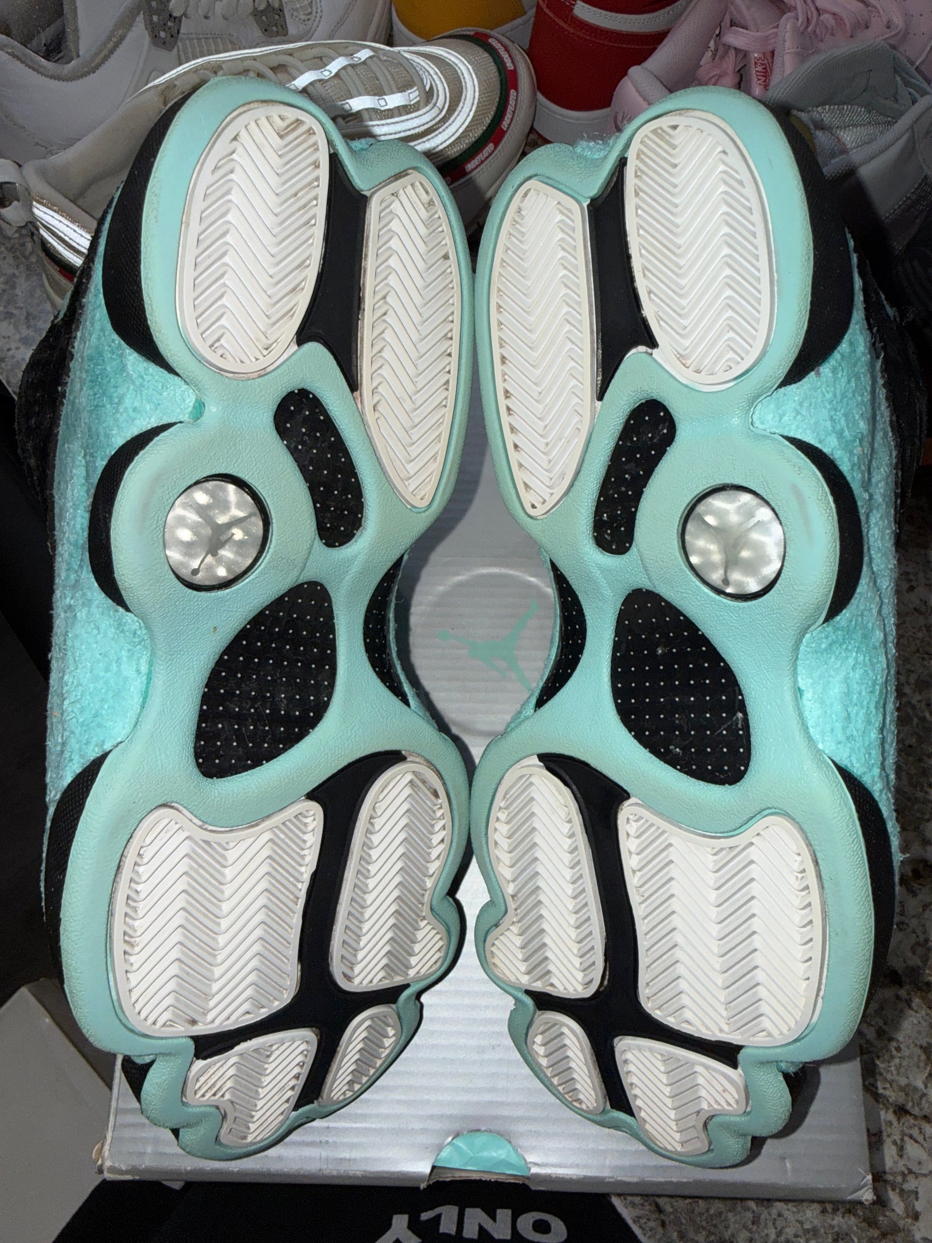 Air Jordan Jordan 13 Retro Black Island Green