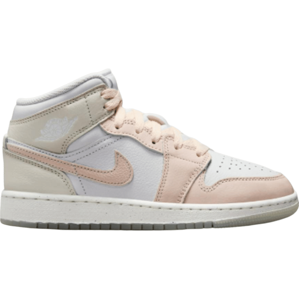 Air Jordan 1 Mid SE Flamingo (GS)