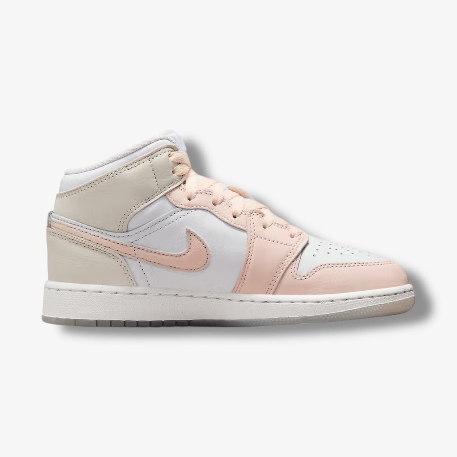 Air Jordan 1 Mid SE Flamingo (GS)