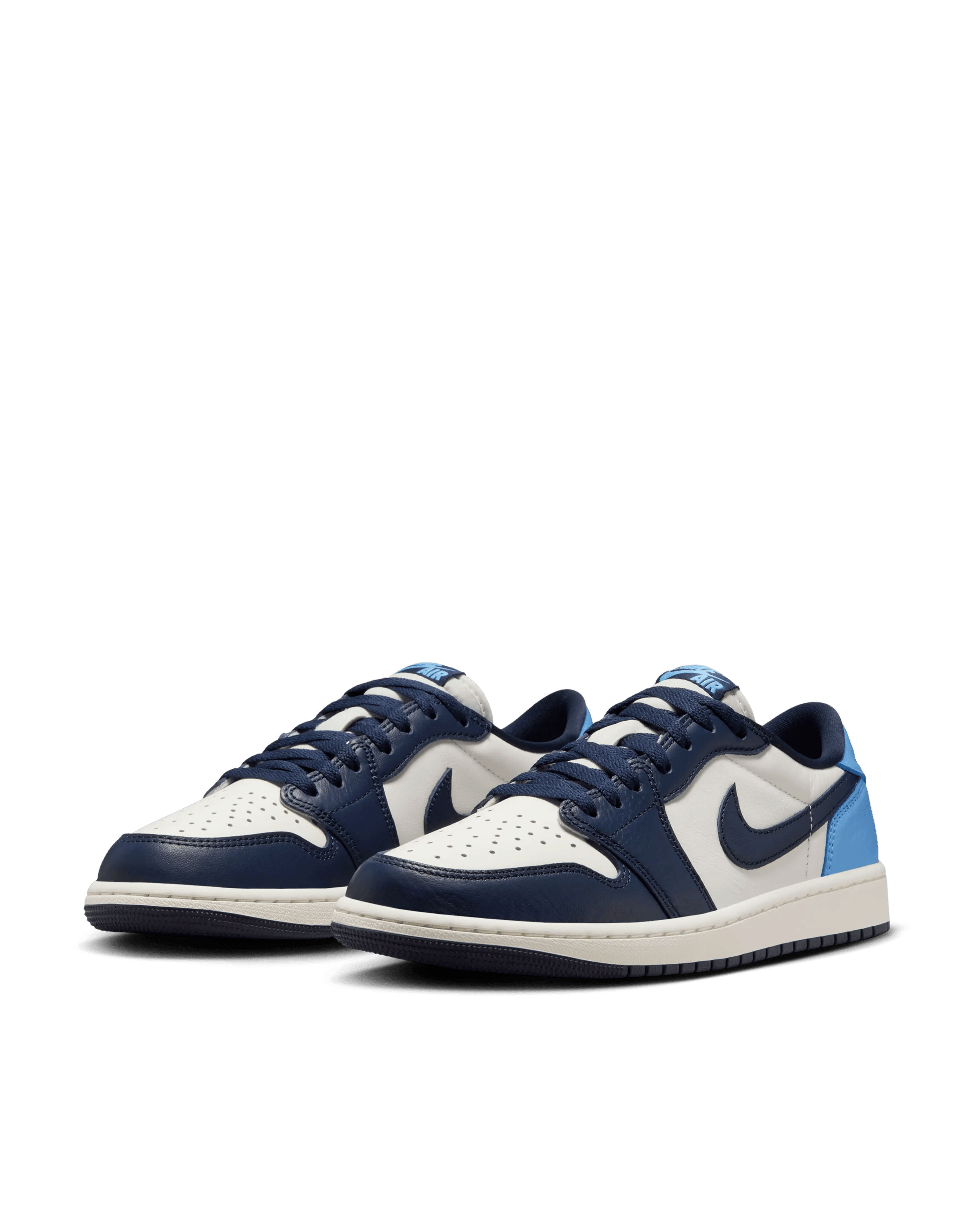 Air Jordan 1 Low OG (Obsidian/University Blue - Sail)