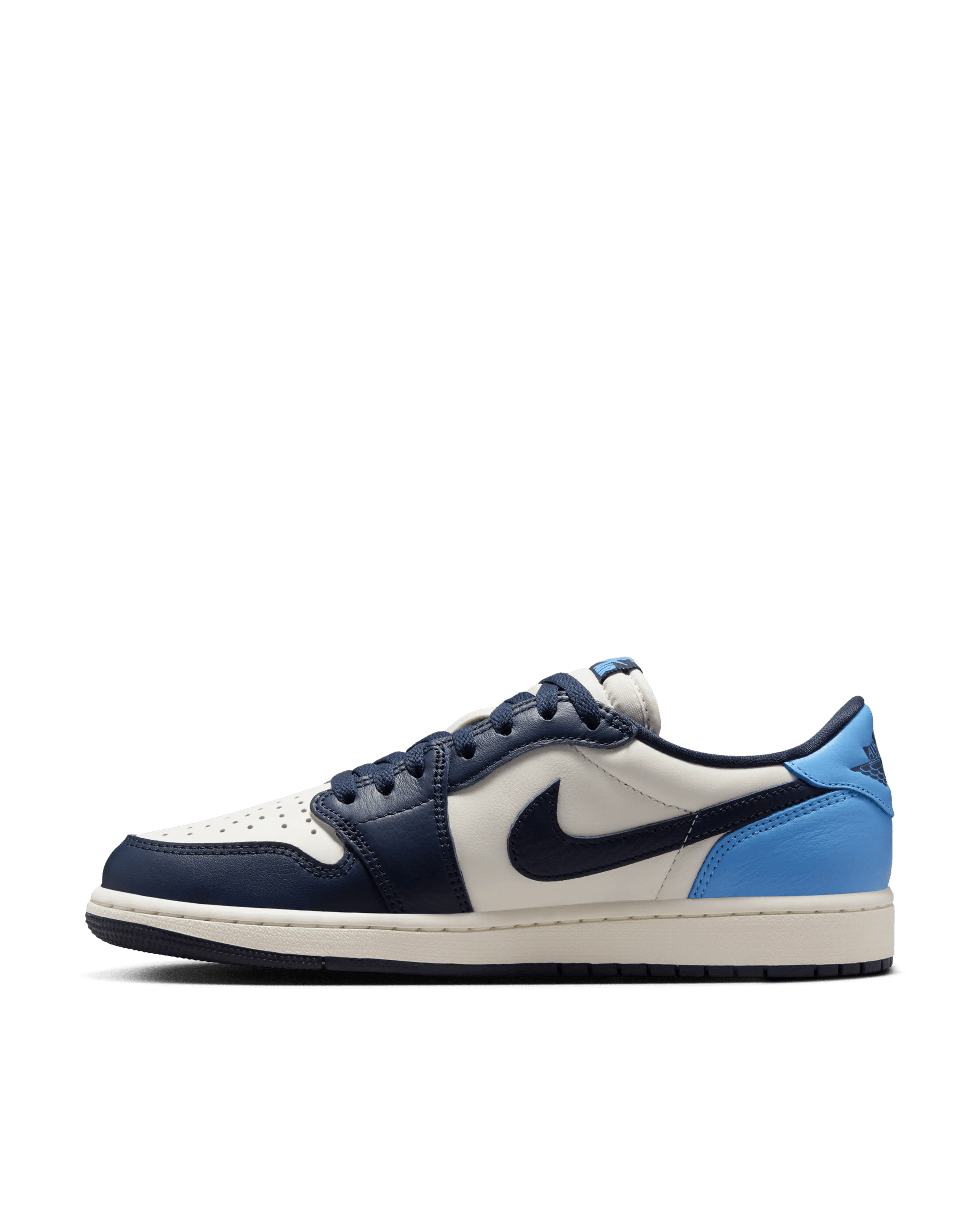 Air Jordan 1 Low OG (Obsidian/University Blue - Sail)
