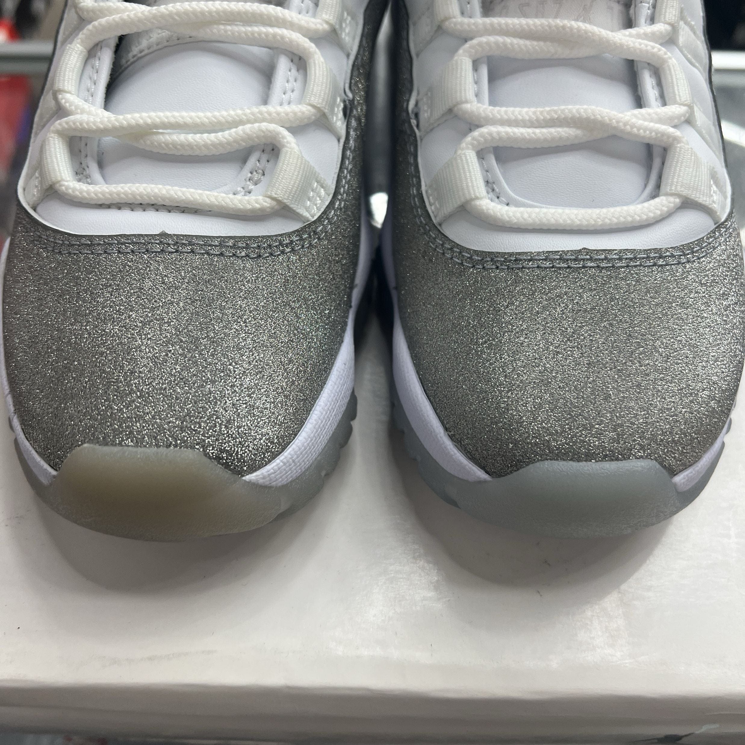 Air Jordan 11 Retro White Metallic Silver (Women's) PRICE DROP