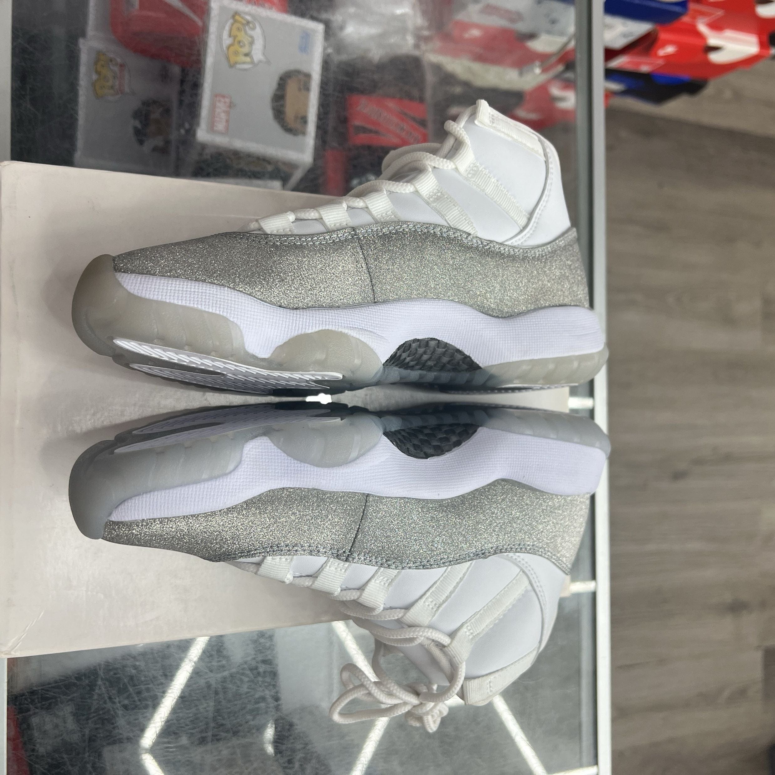 Air Jordan 11 Retro White Metallic Silver (Women's) PRICE DROP
