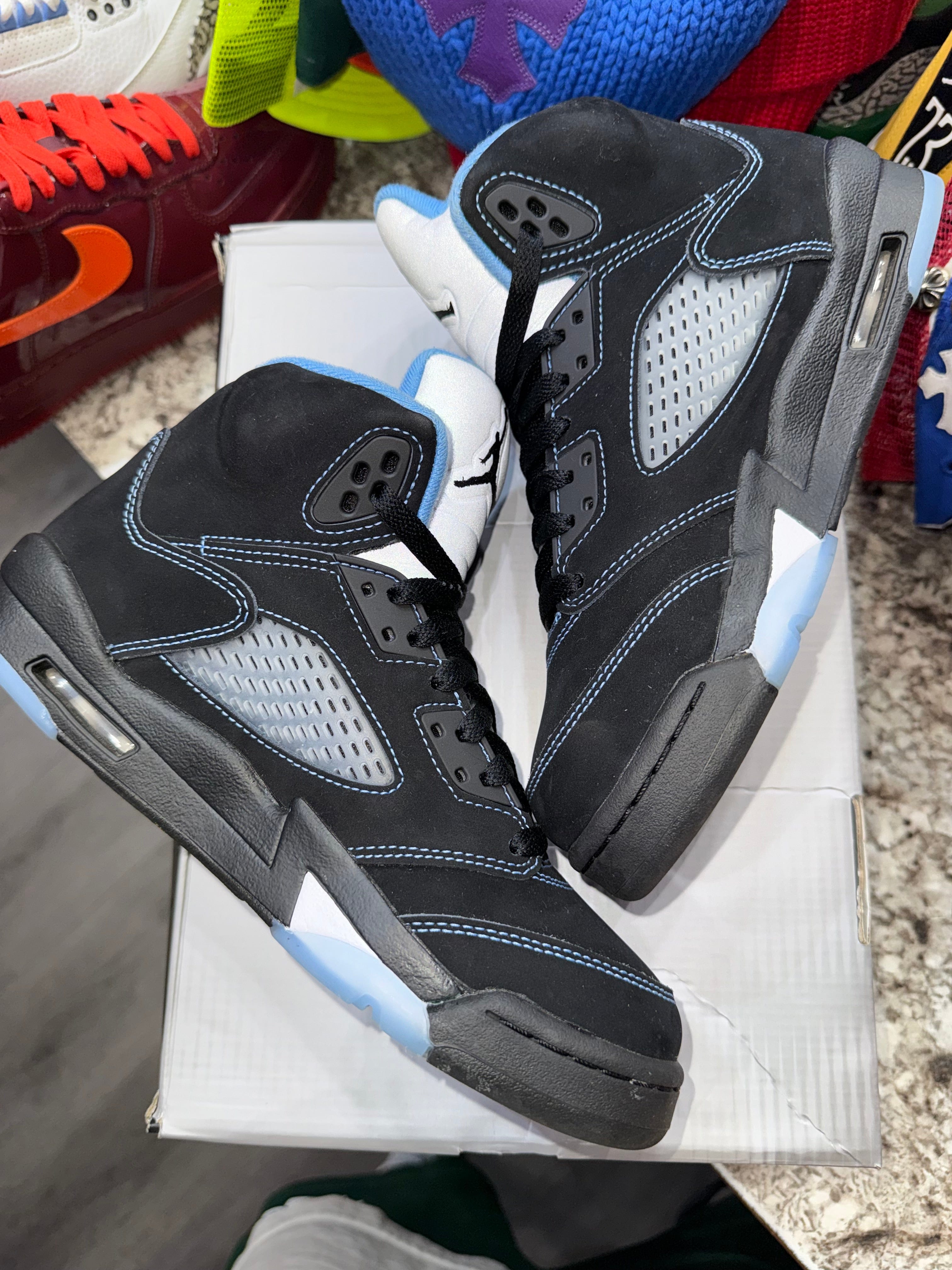 Air Jordan Jordan 5 Retro Black University Blue (2026) (GS)