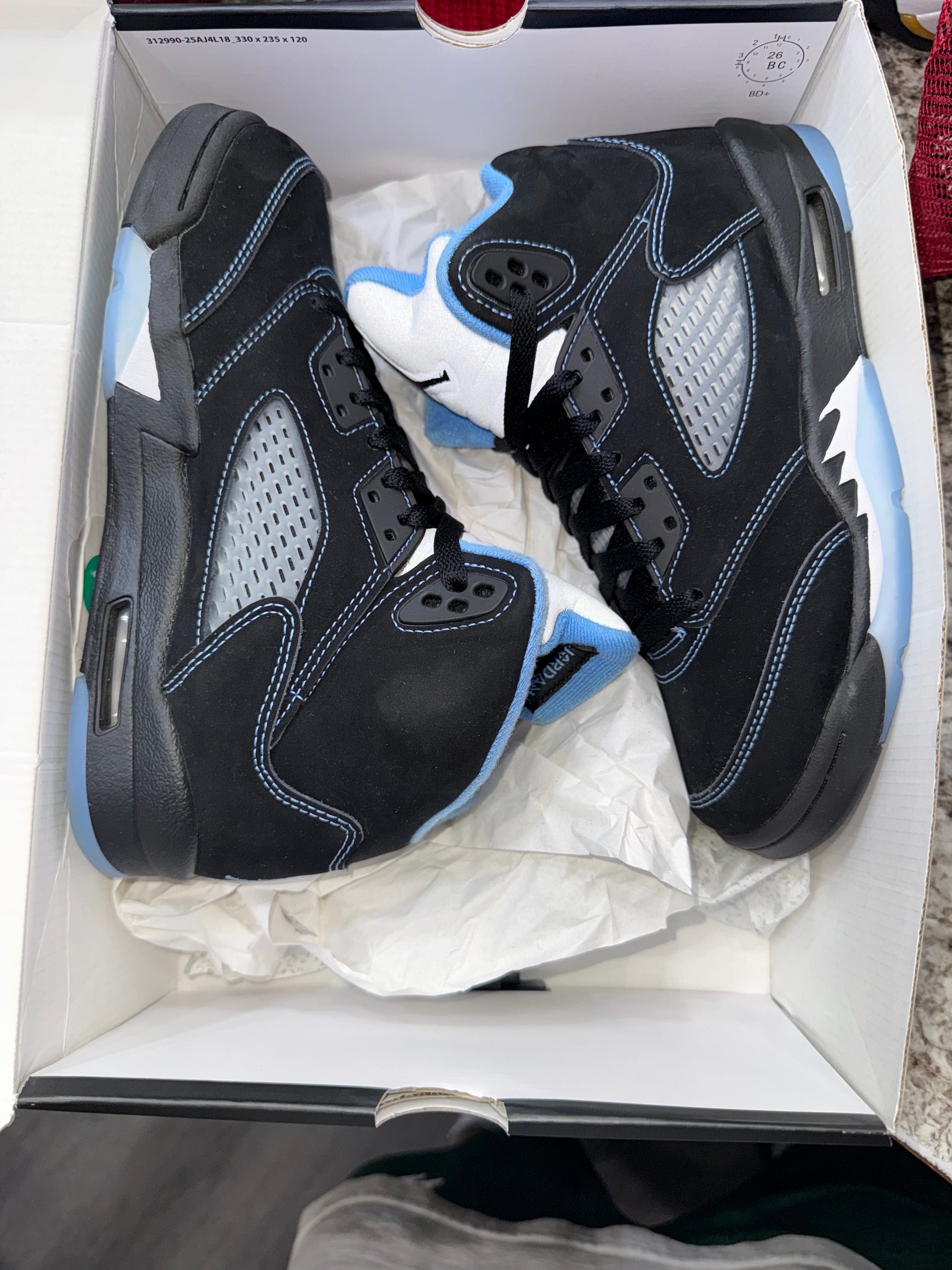 Air Jordan Jordan 5 Retro Black University Blue (2026) (GS)