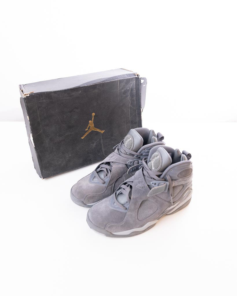 Air Jordan Nike Air Jordan 8 Retro Cool Grey (UK 8.5)