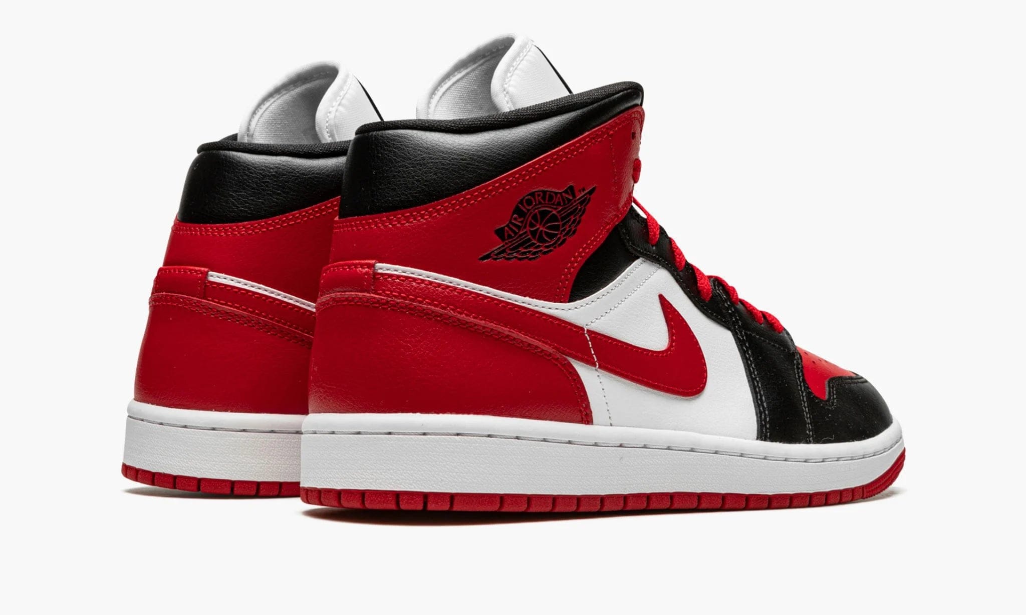 Air Jordan Jordan 1 Mid Alternate Bred Toe WMNS