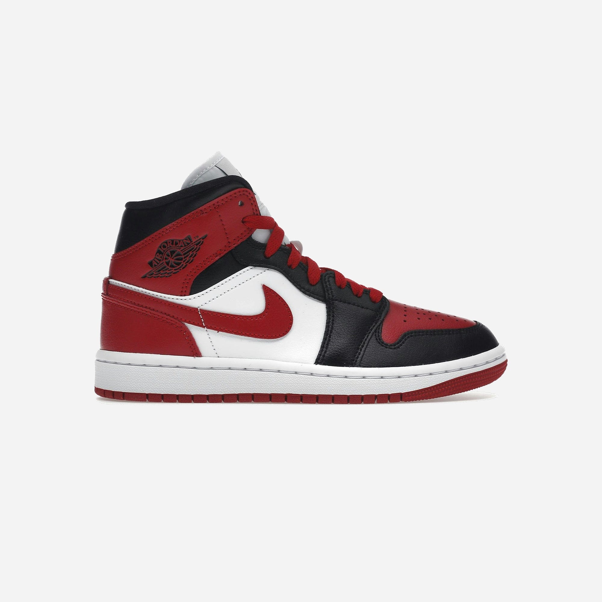 Air Jordan Jordan 1 Mid Alternate Bred Toe WMNS