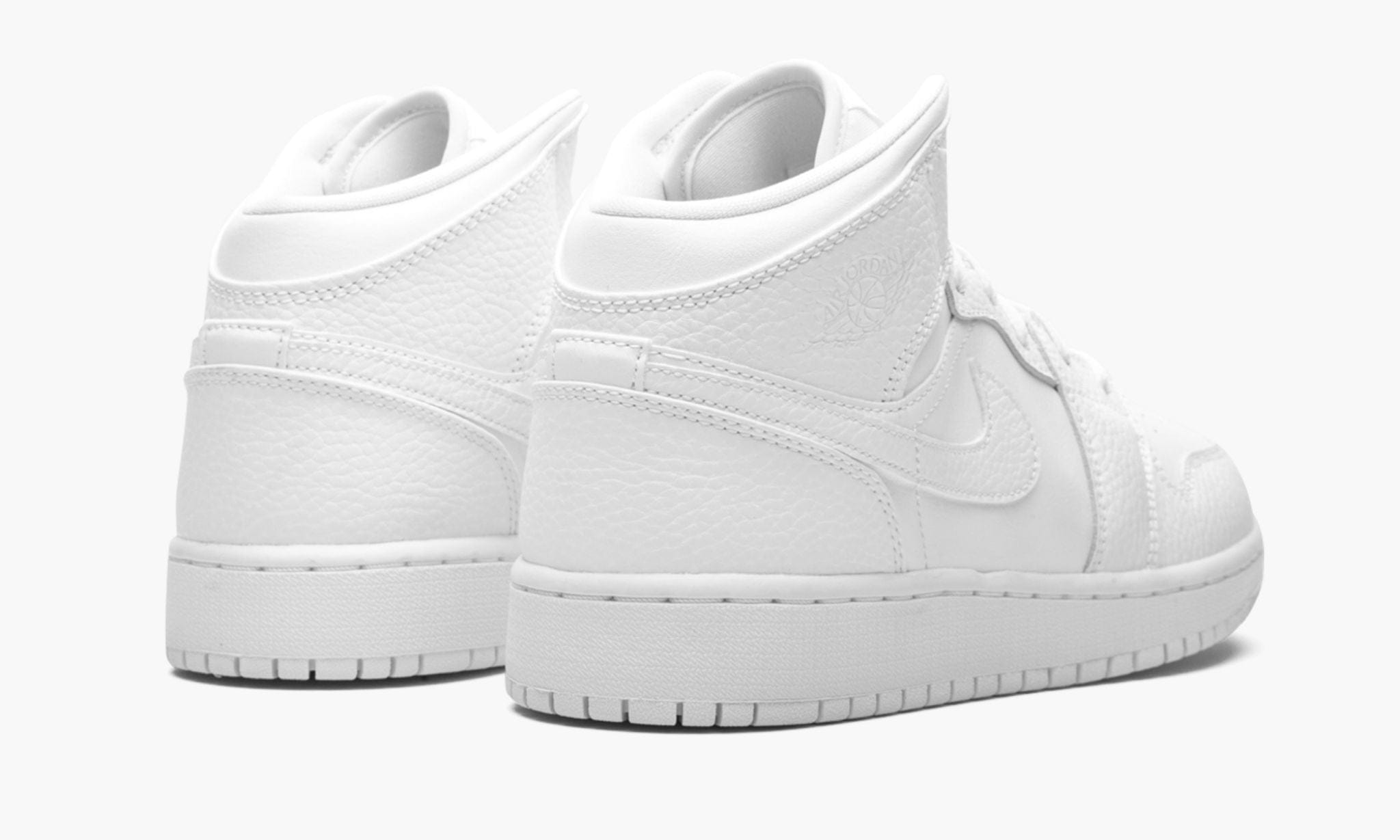 Air Jordan Jordan 1 Mid Triple White (GS)