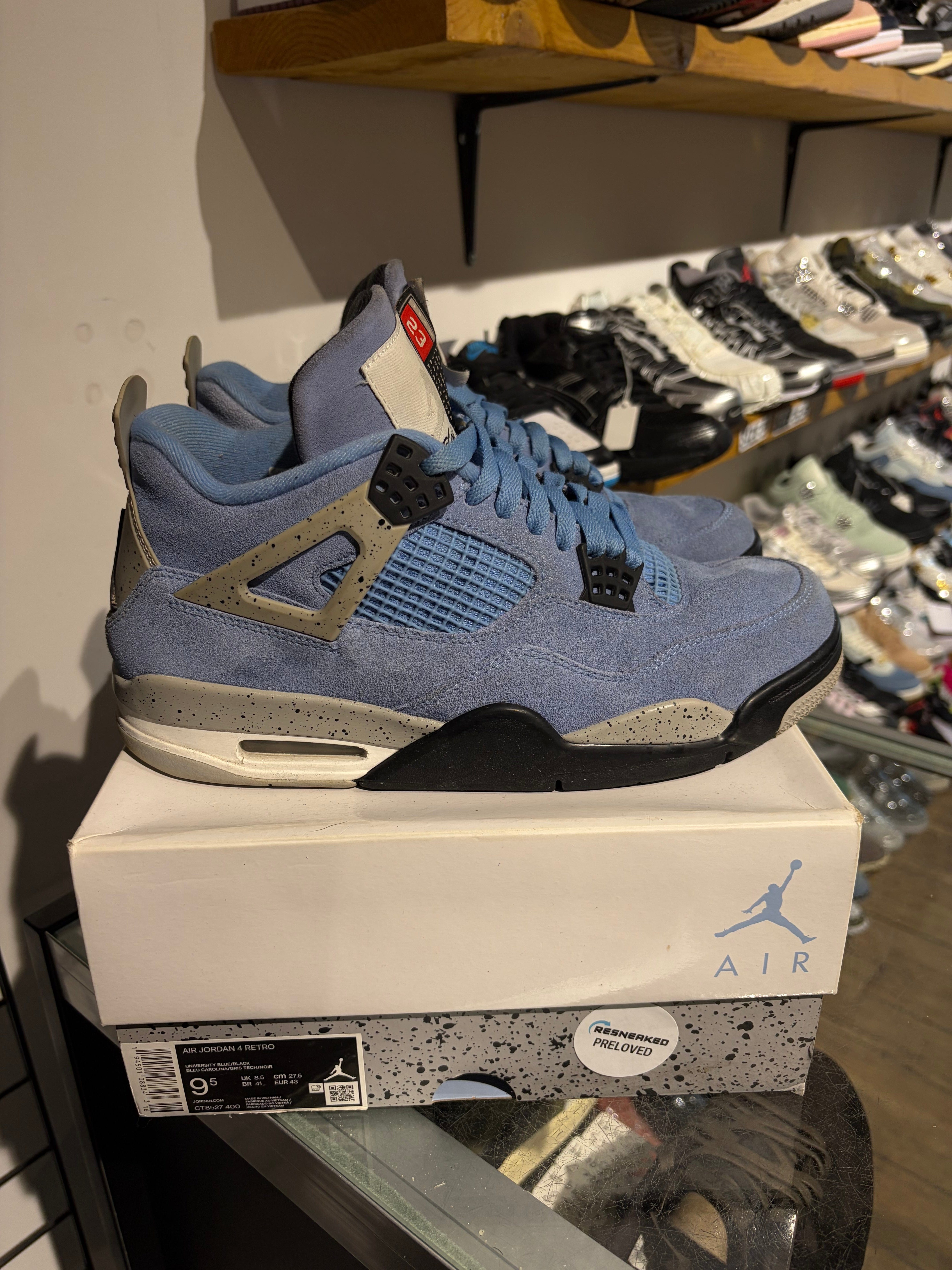 Air Jordan Jordan 4 University Blue UK 8.5
