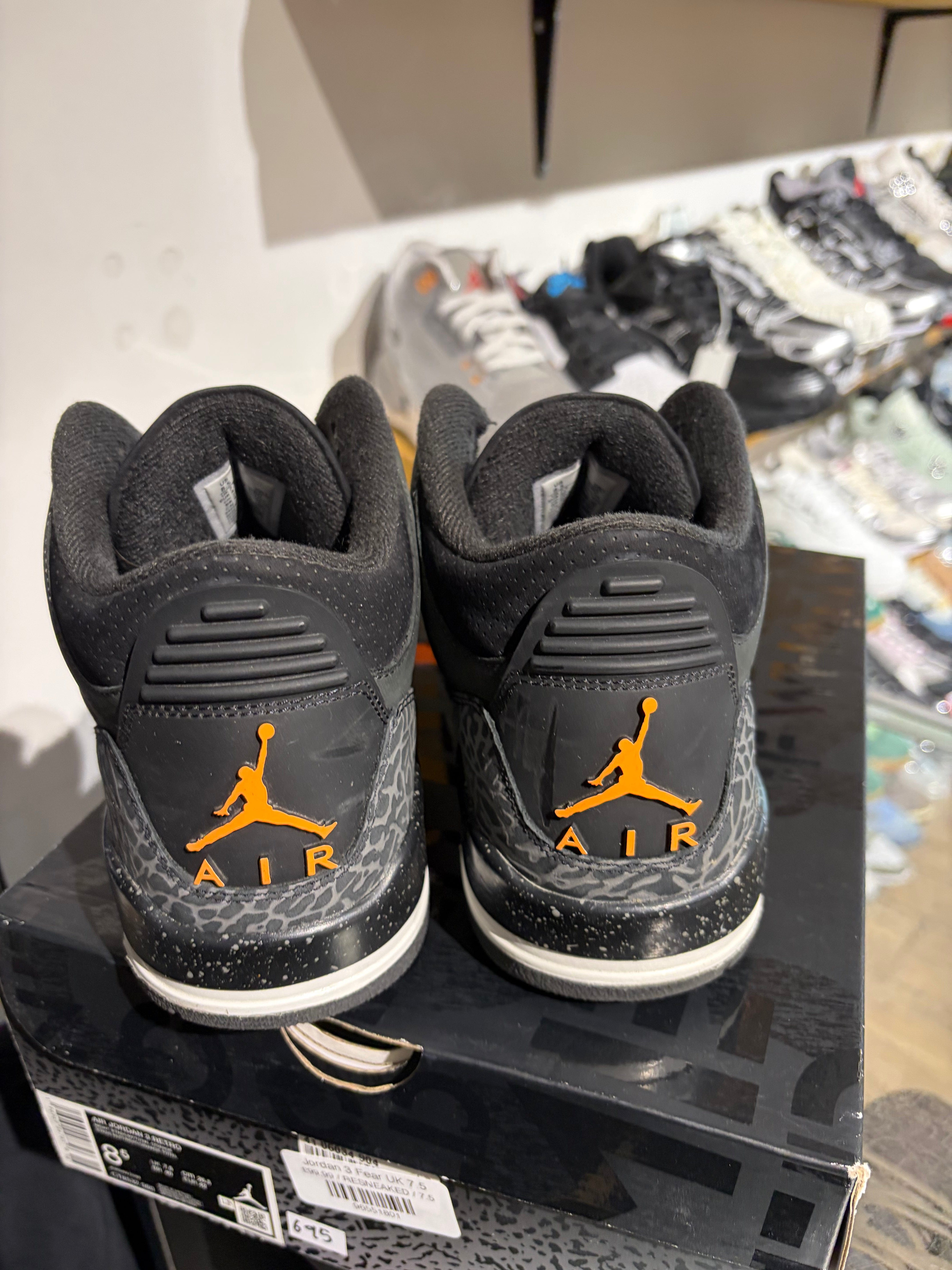 Air Jordan Jordan 3 Fear UK 7.5