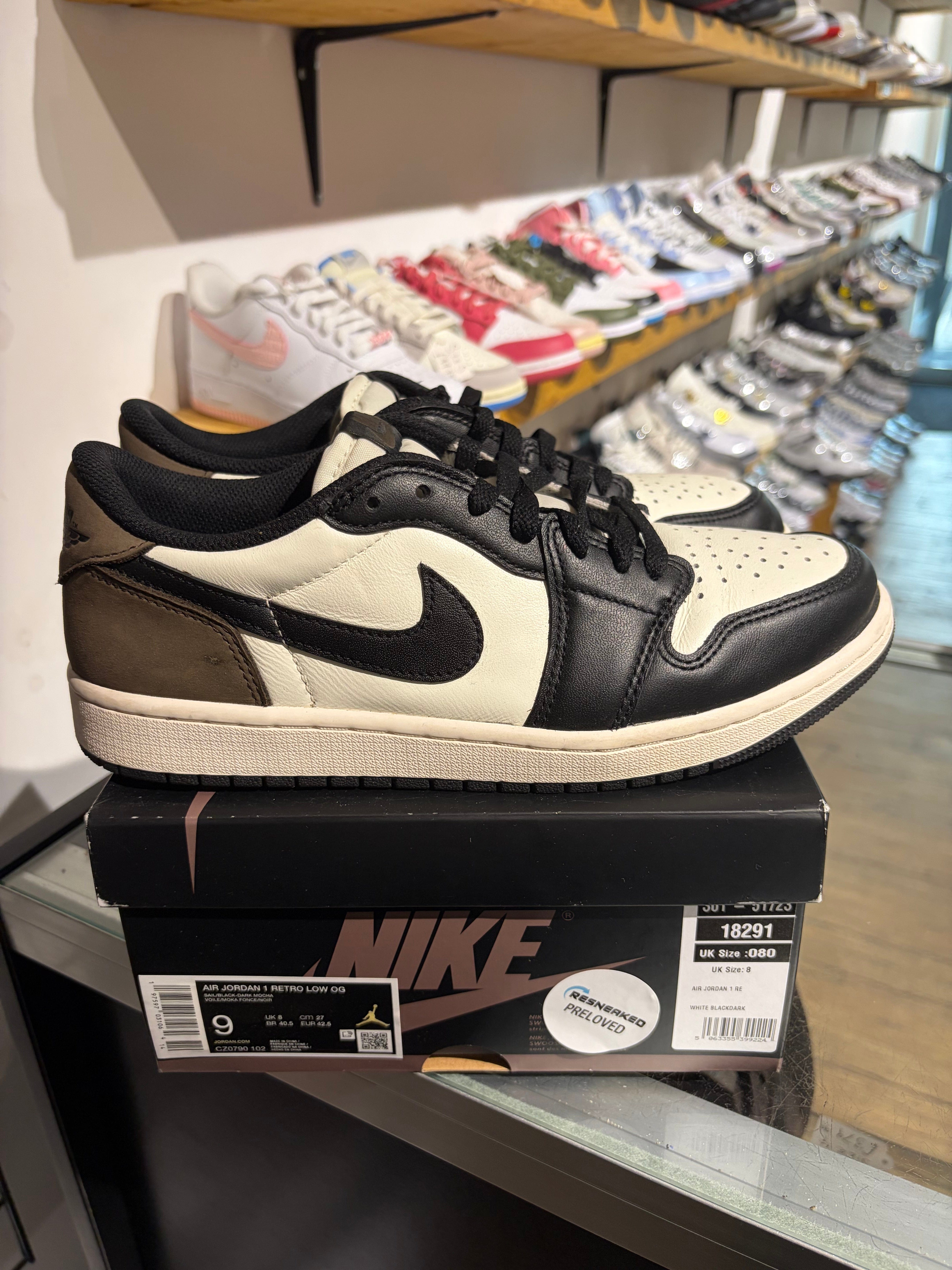 Air Jordan Jordan 1 Low Mocha UK 8