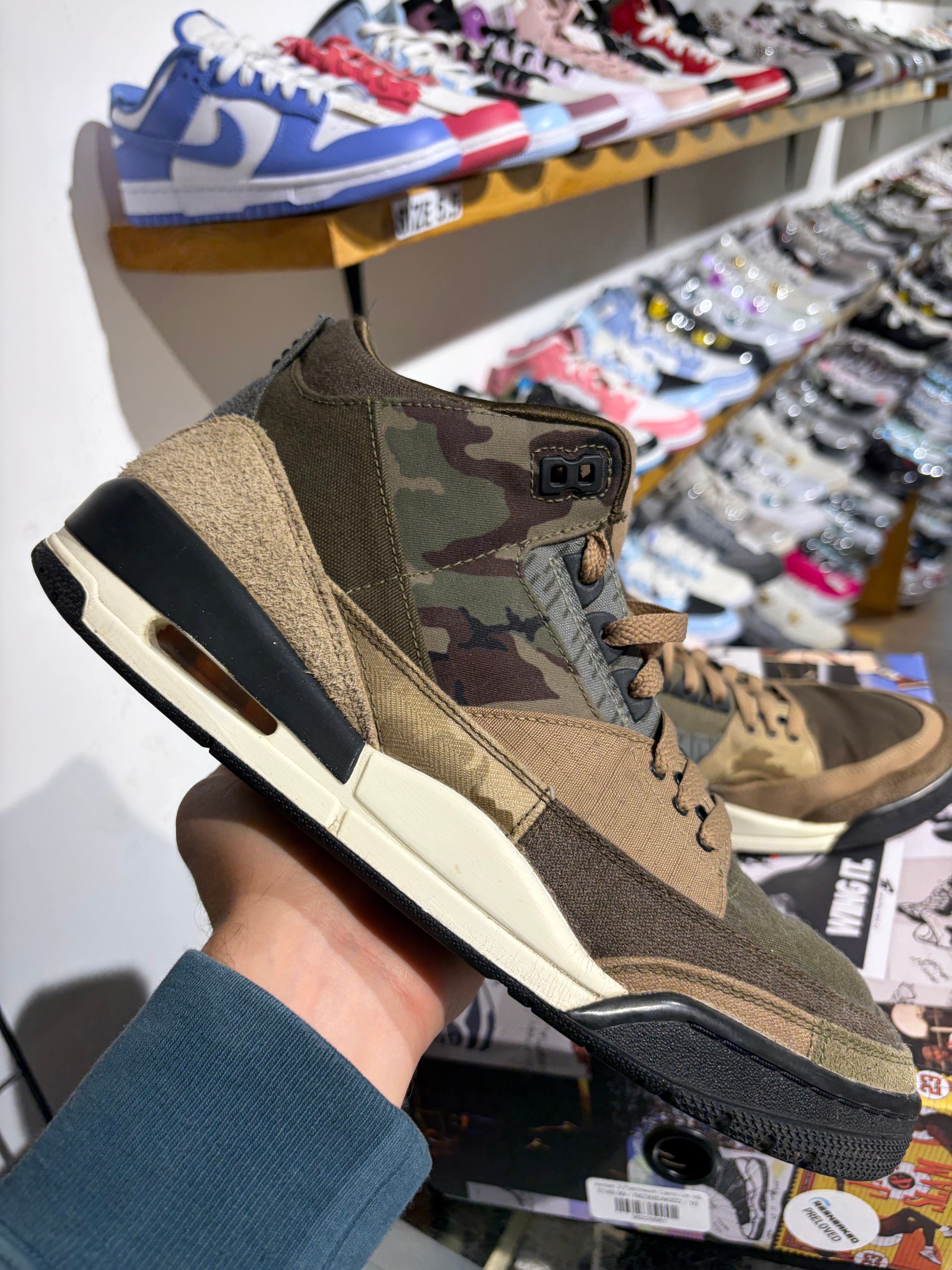Air Jordan Jordan 3 Patchwork Camo UK 10