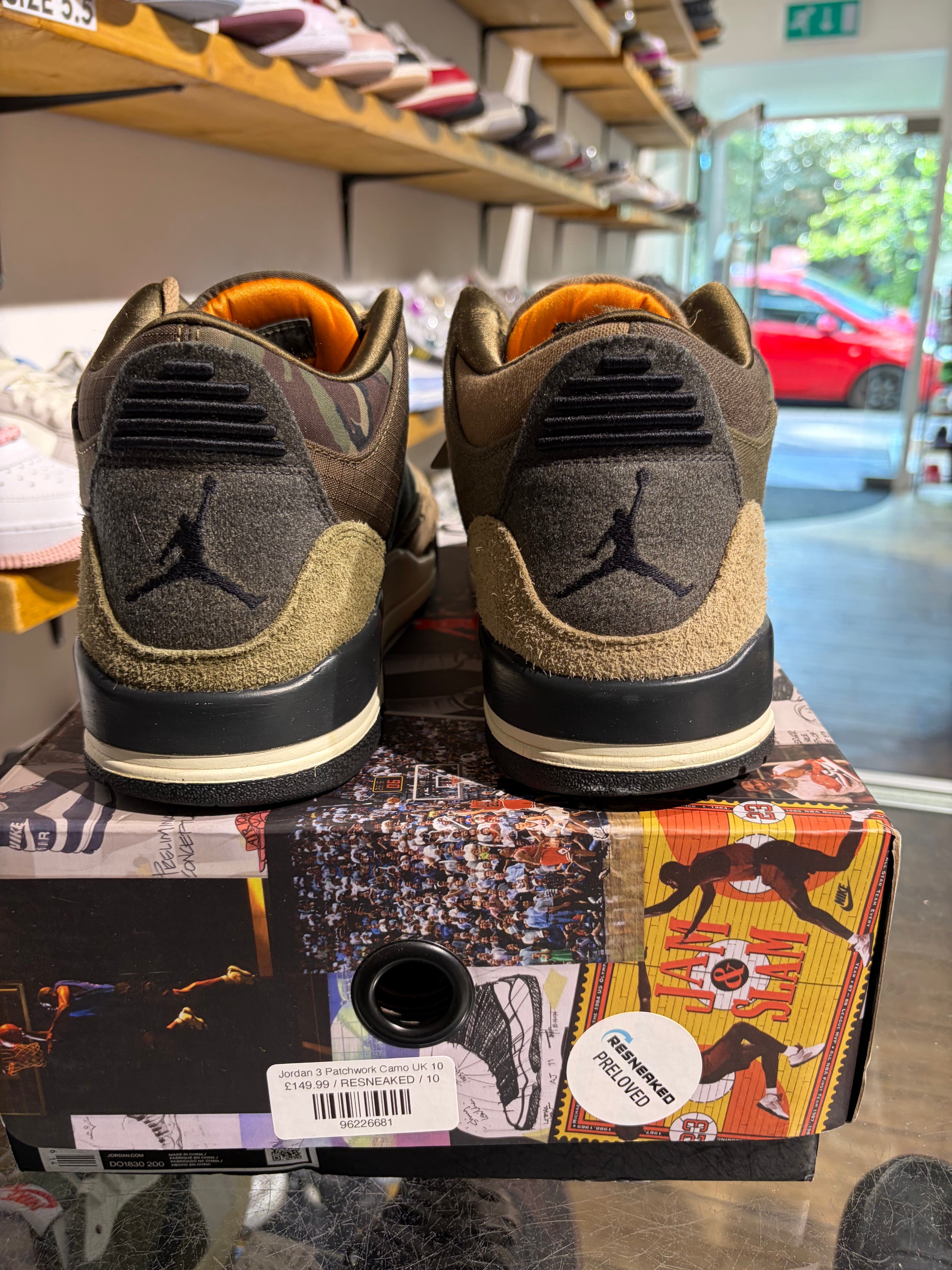 Air Jordan Jordan 3 Patchwork Camo UK 10
