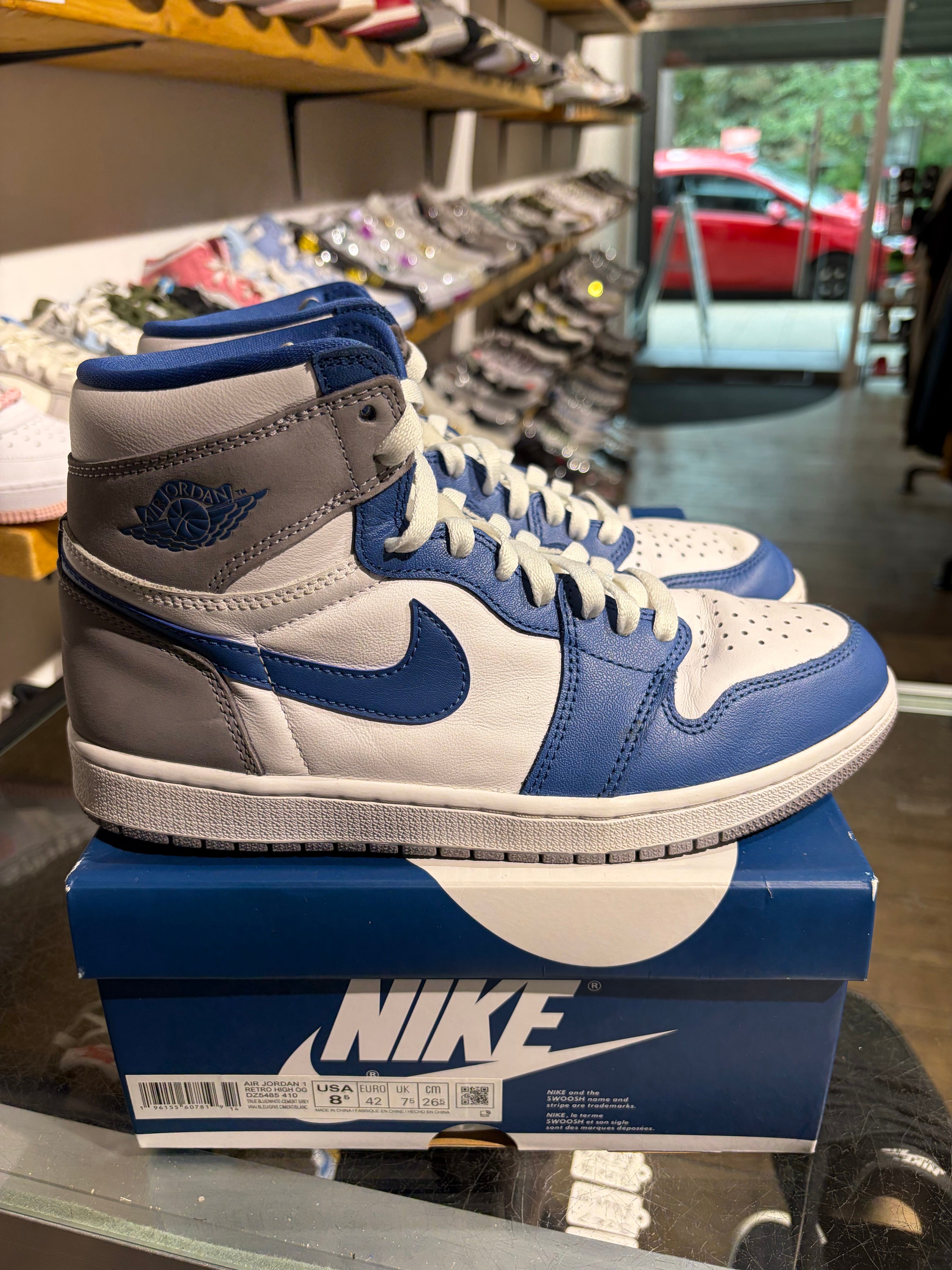 Air Jordan Jordan 1 High True Blue UK 7.5