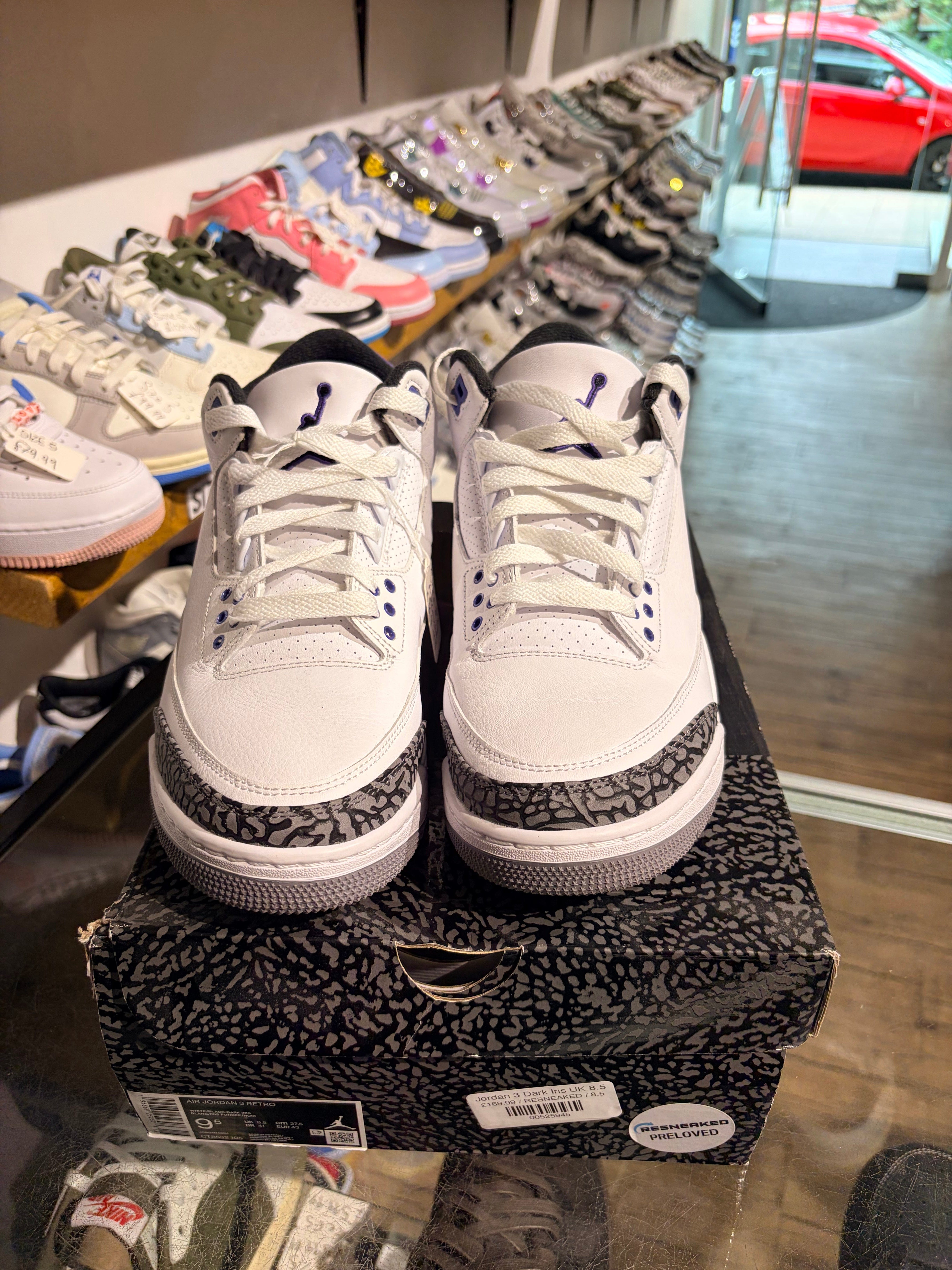 Air Jordan Jordan 3 Dark Iris UK 8.5