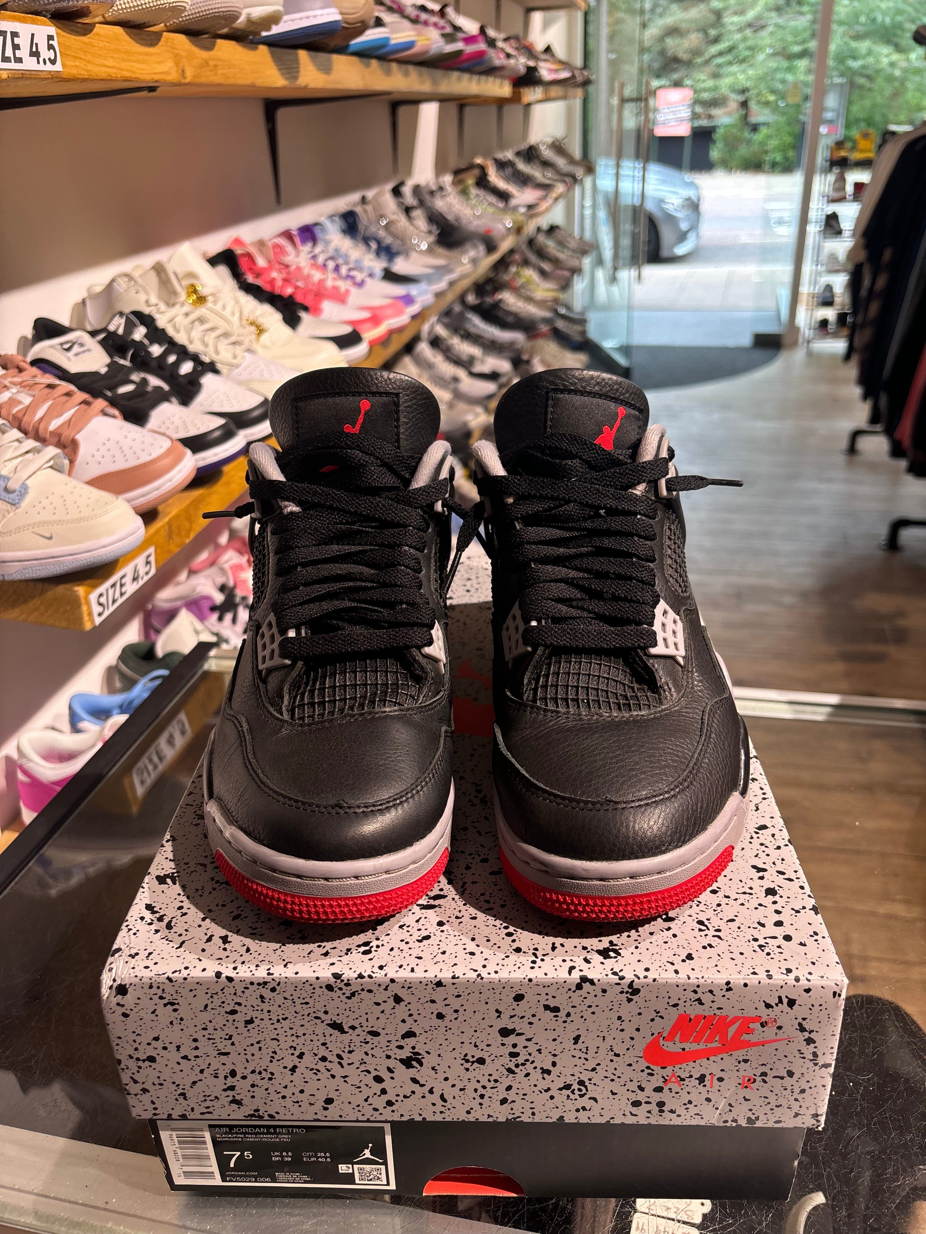 Air Jordan Jordan 4 Bred UK 6.5
