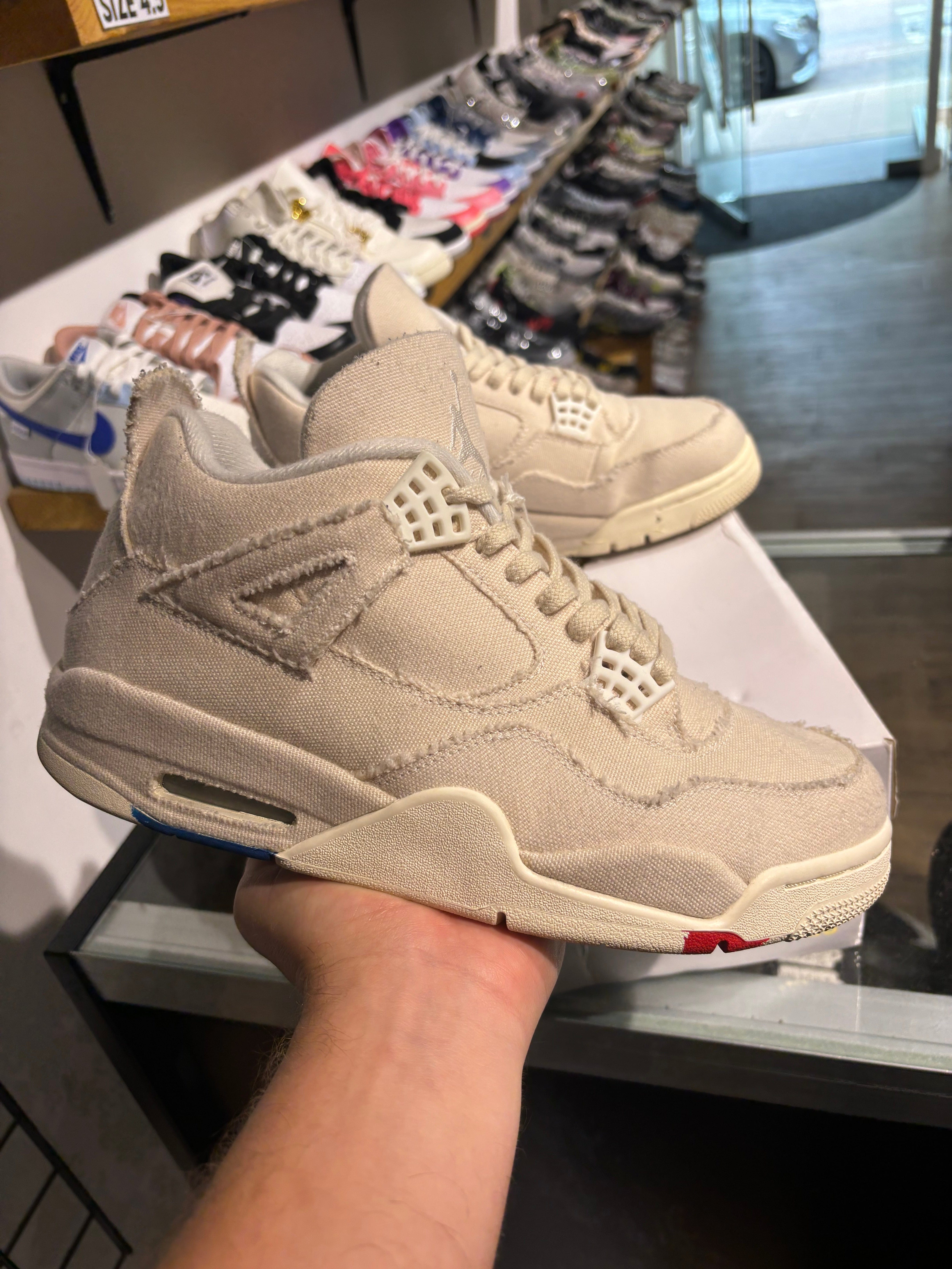 Air Jordan Jordan 4 Blank Canvas (W) UK 8