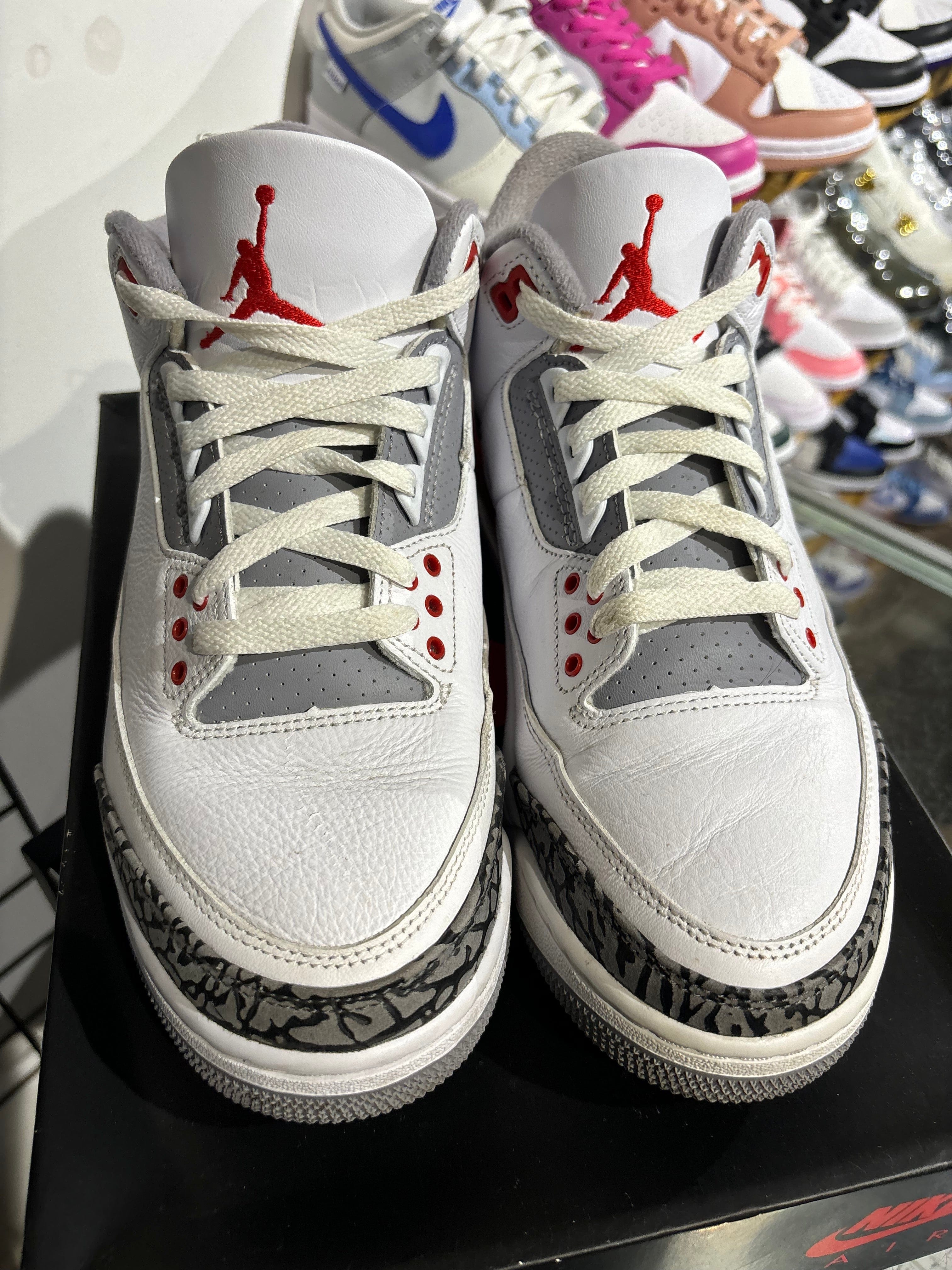 Air Jordan Jordan 3 Fire Red UK 8
