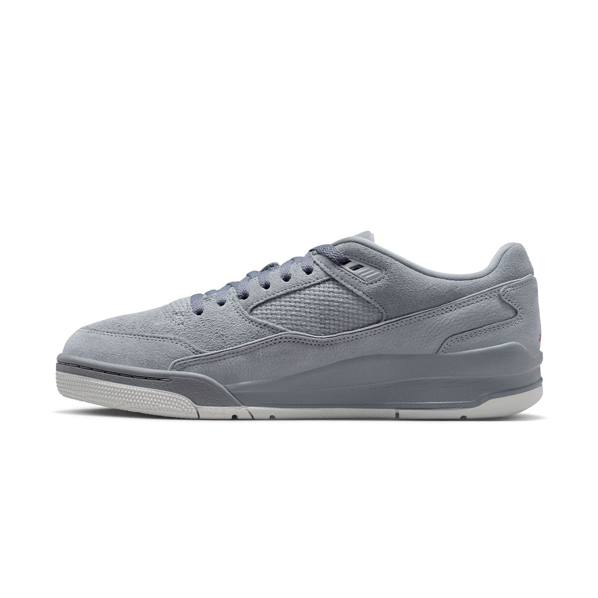 Air Jordan FLIGHT COURT COOL GREY/VARSITY RED - WOLF GREY