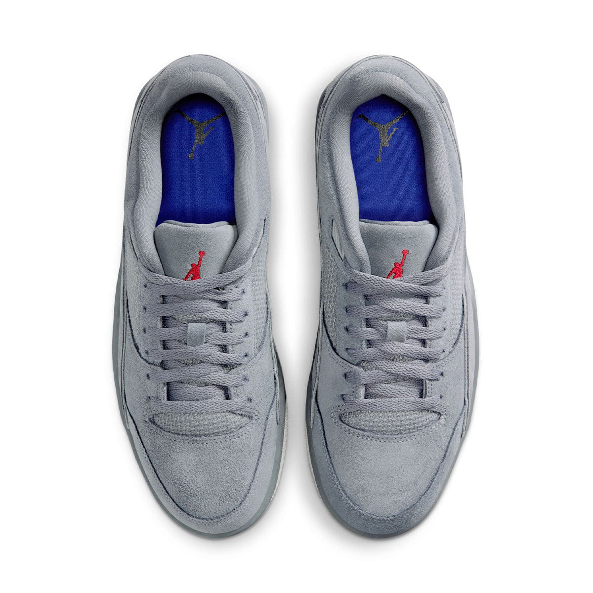 Air Jordan FLIGHT COURT COOL GREY/VARSITY RED - WOLF GREY