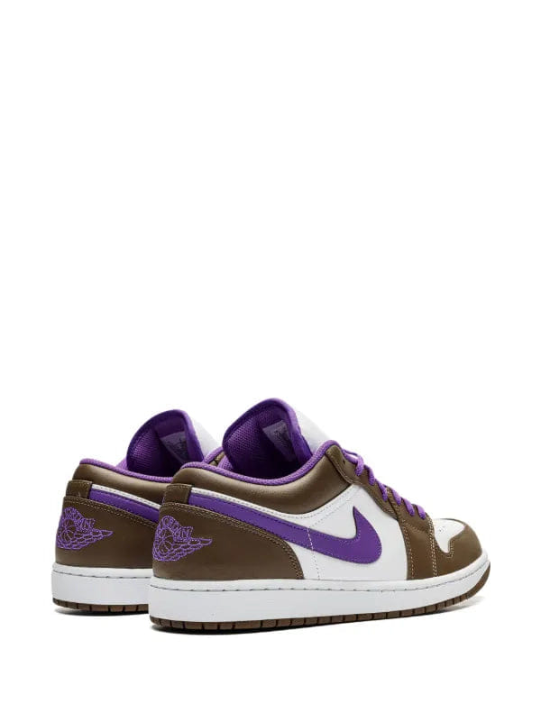 Air Jordan Jordan 1 Low Purple Mocha GS Sneakers — Off Kicks