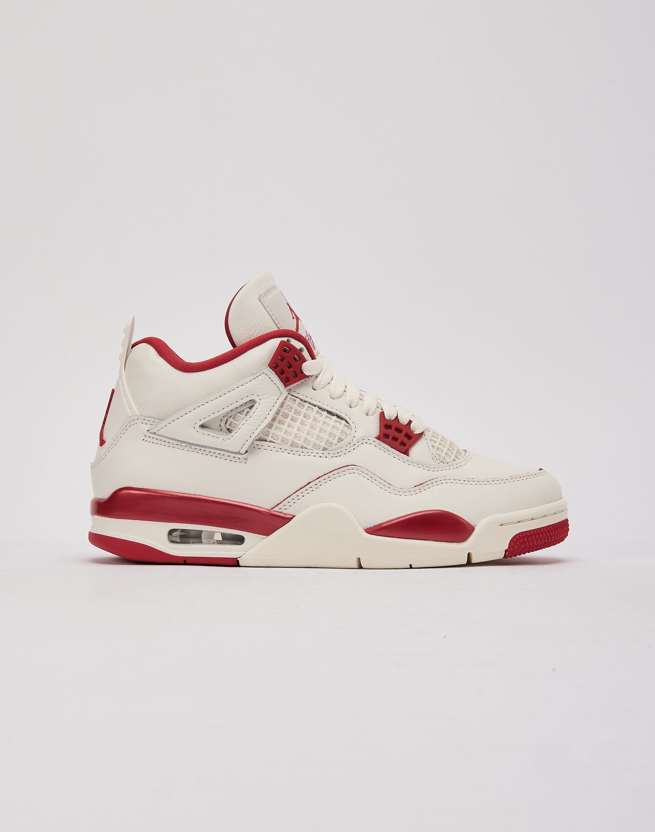 Air Jordan Jordan Air Jordan 4 Retro Pale Ivory and Tough Red