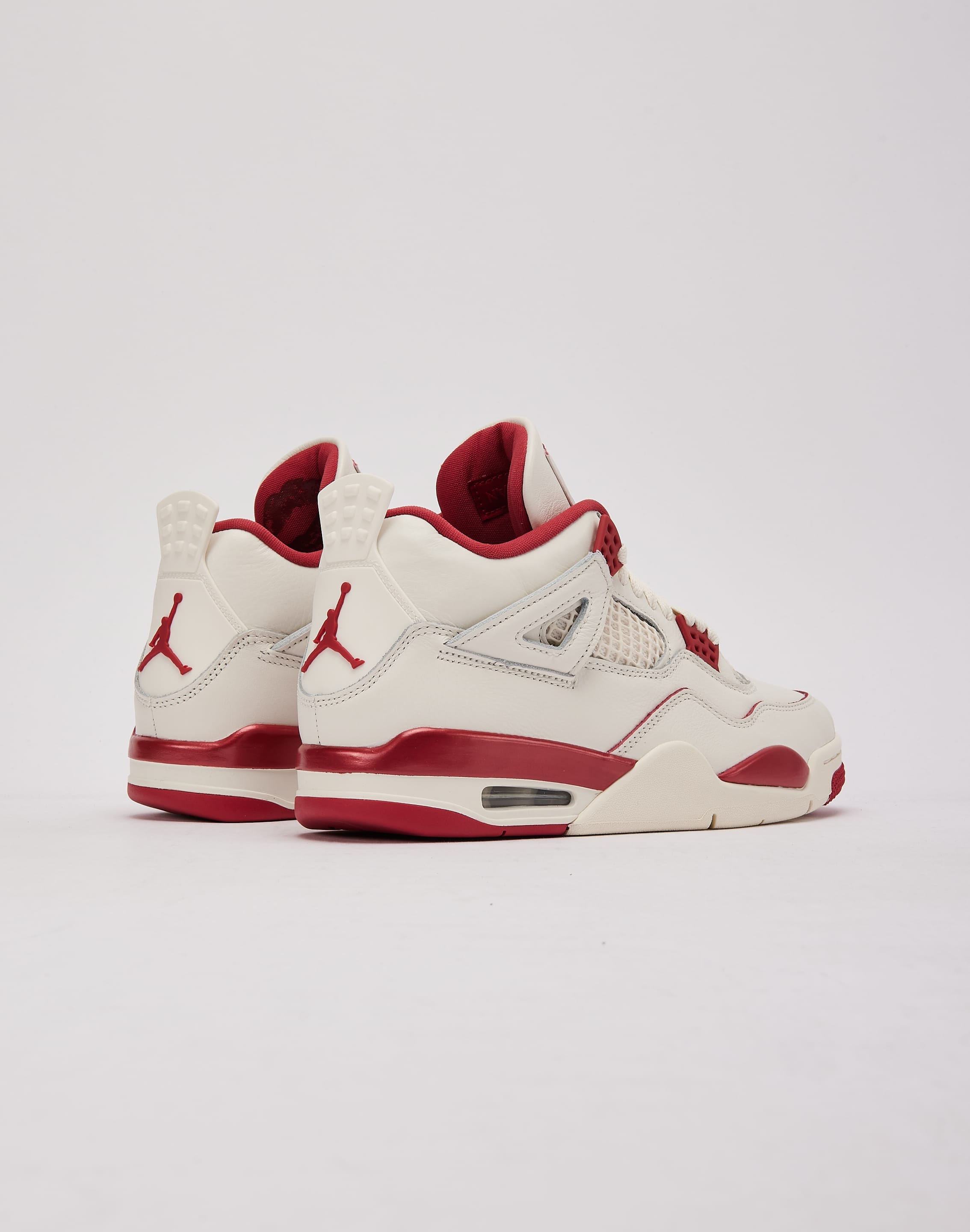 Air Jordan Jordan Air Jordan 4 Retro Pale Ivory and Tough Red