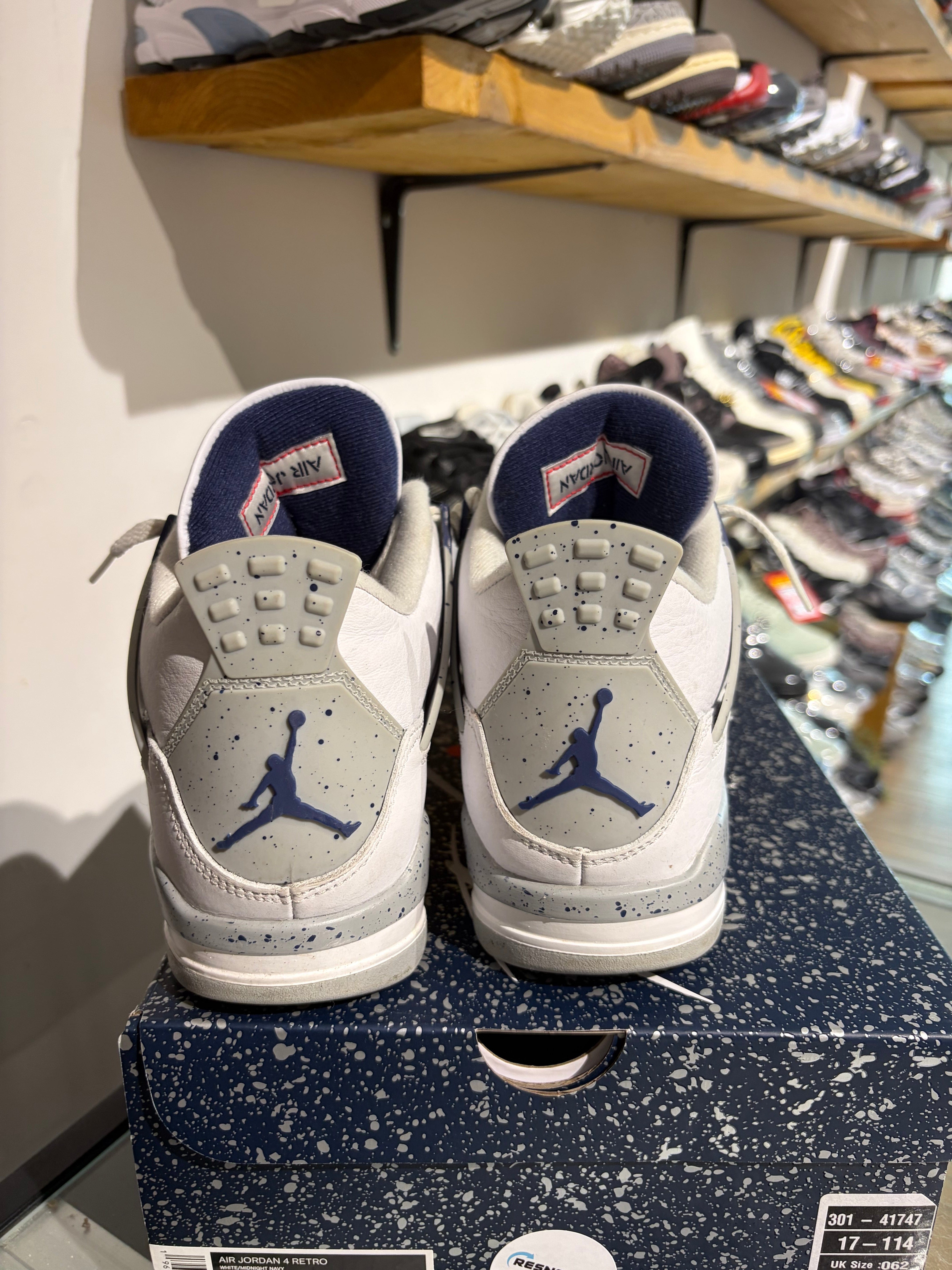 Air Jordan Jordan 4 Midnight Navy UK 6 #178