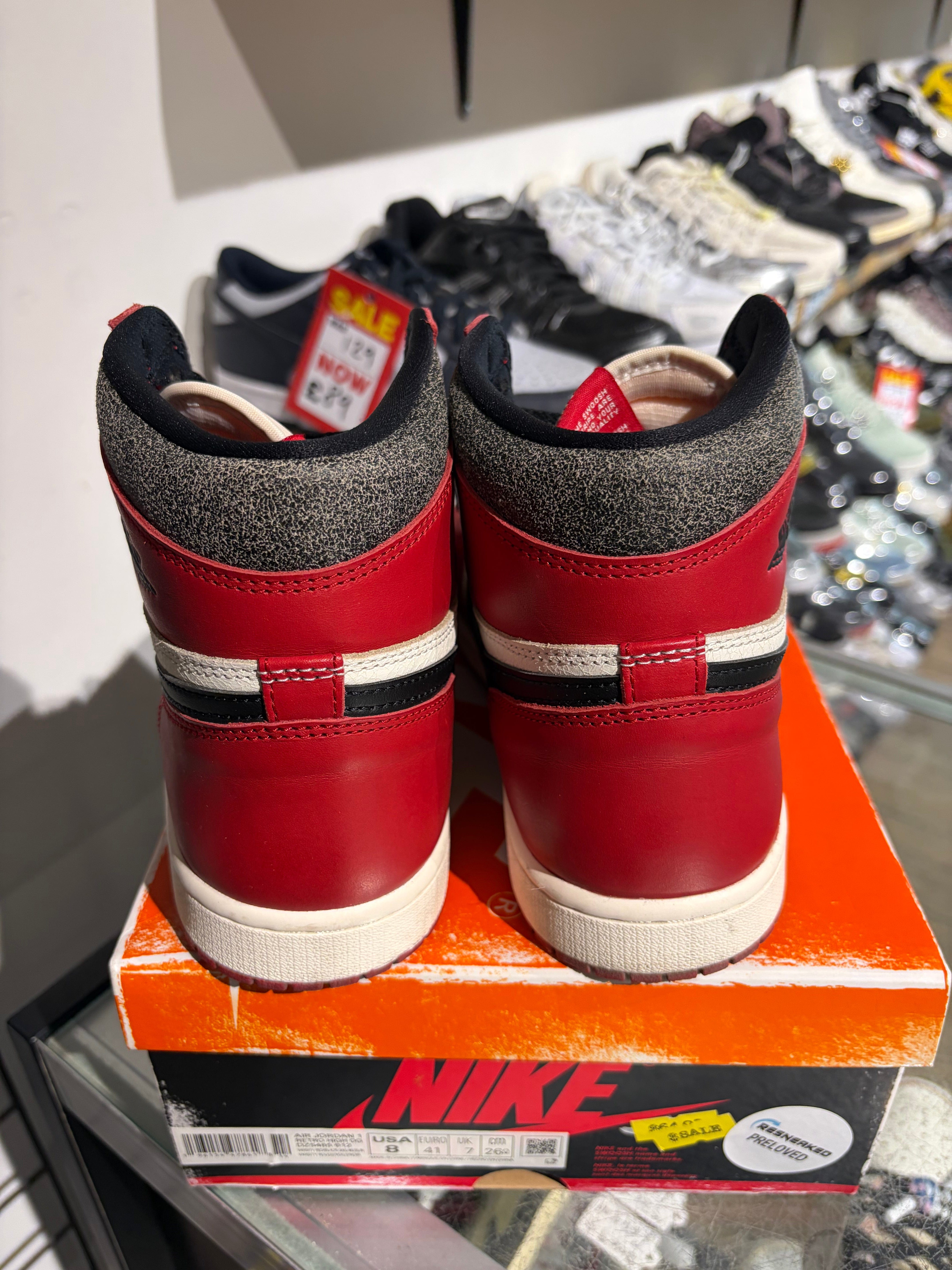 Air Jordan Jordan 1 High Lost and Found UK 7 #171