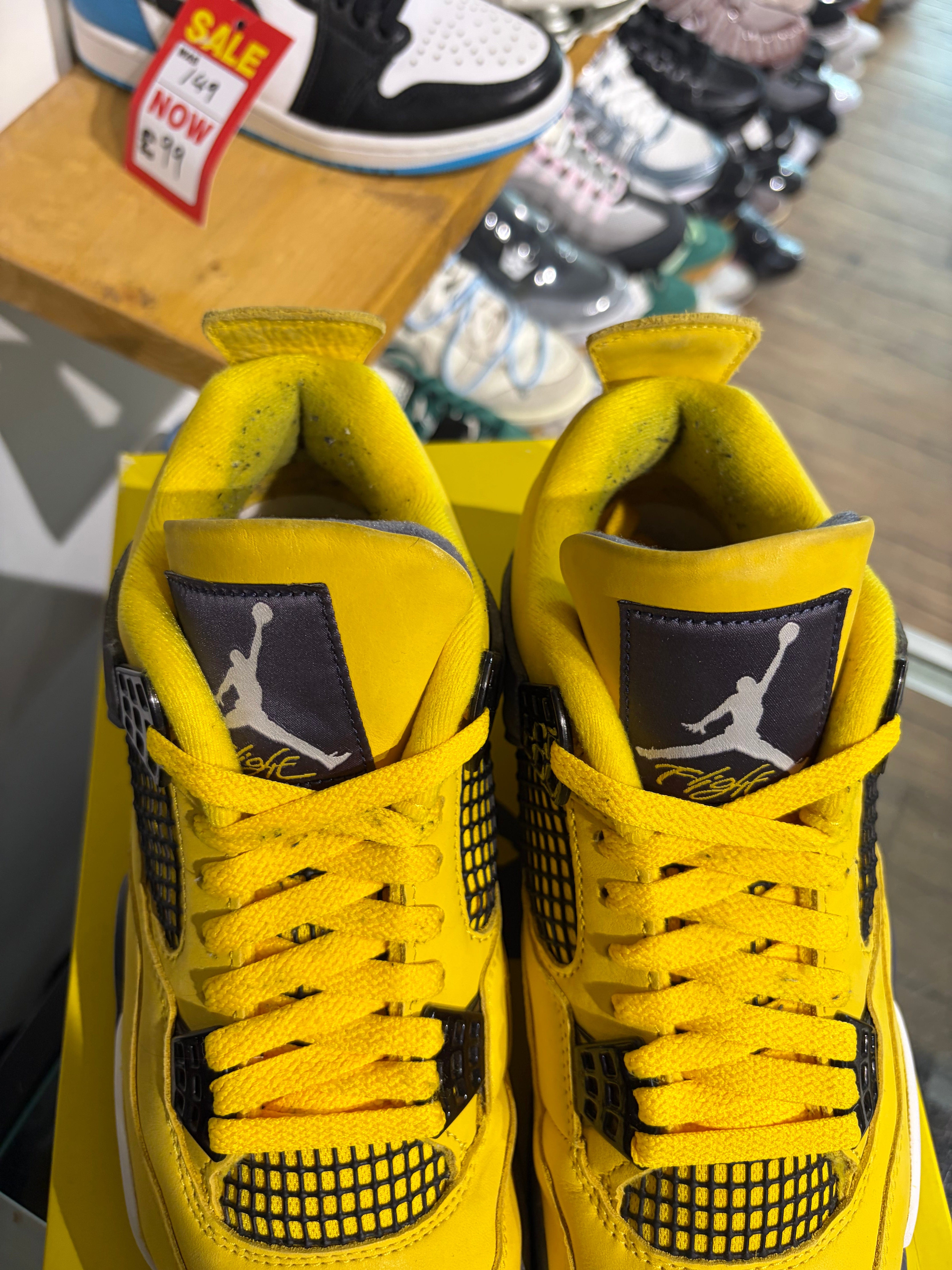 Air Jordan Jordan 4 Lightning UK 7.5 #145