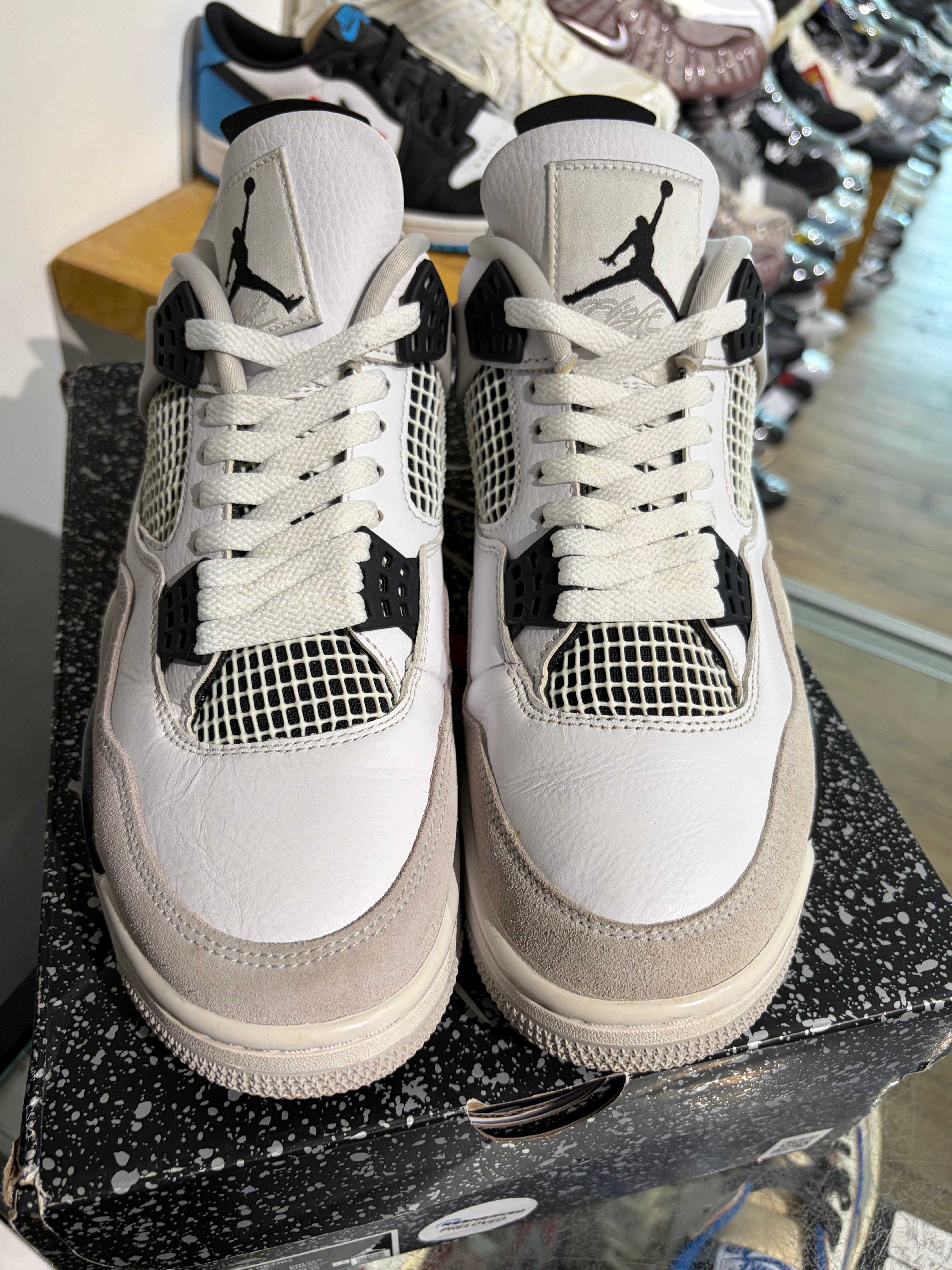 Air Jordan Jordan 4 Military Black UK 8.5 #142