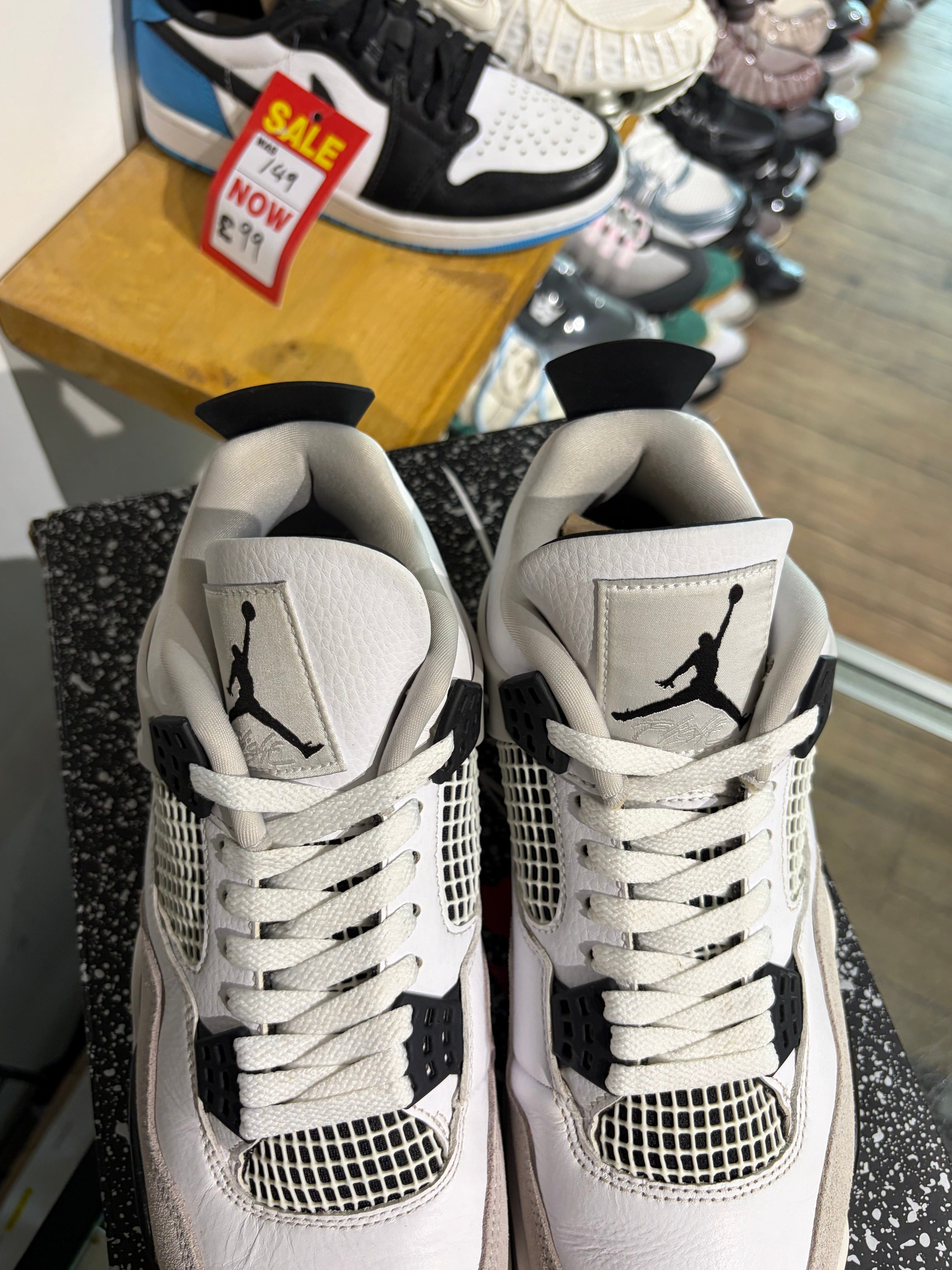 Air Jordan Jordan 4 Military Black UK 8.5 #142