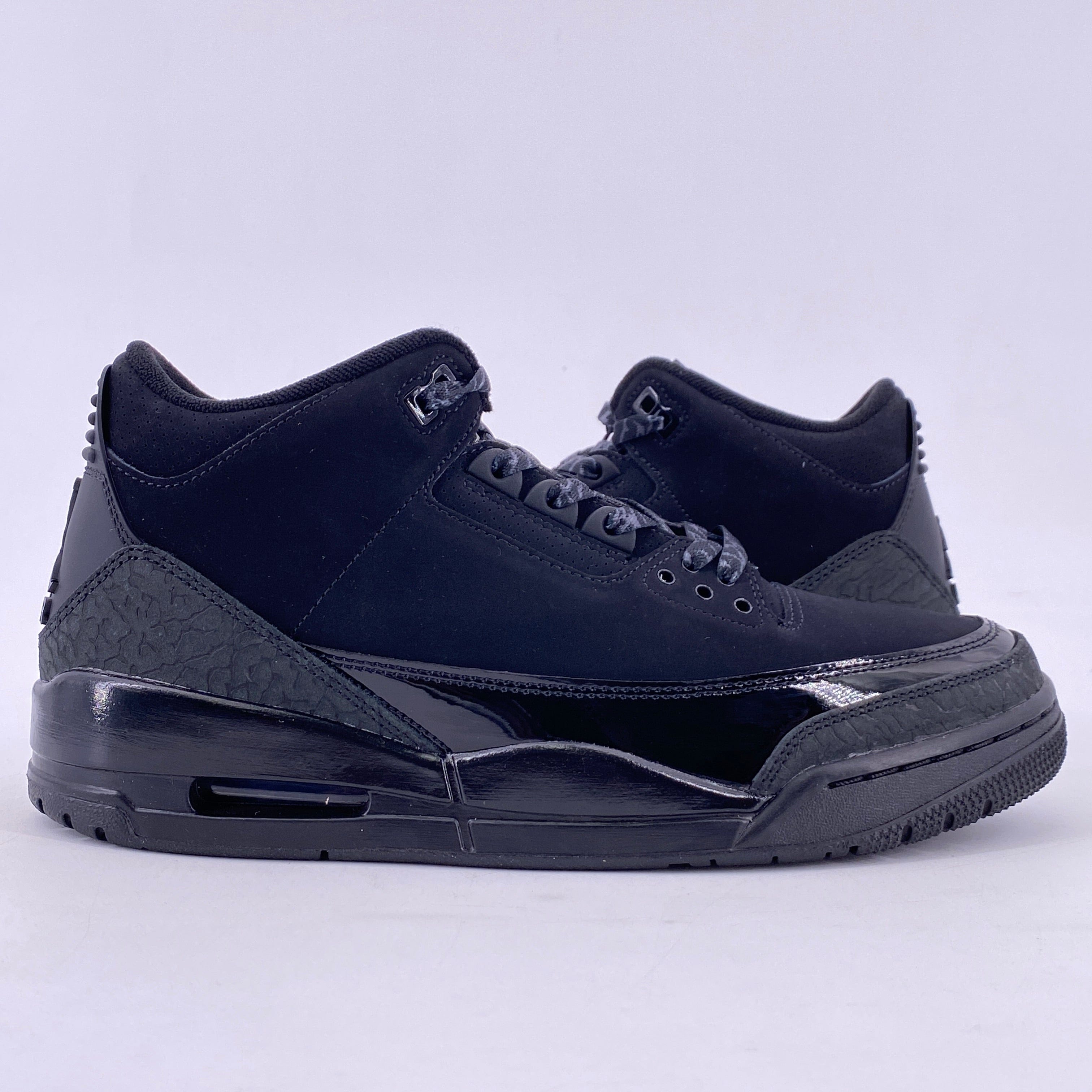 Air Jordan 3 Retro Black Cat 2025 New Size 9.5