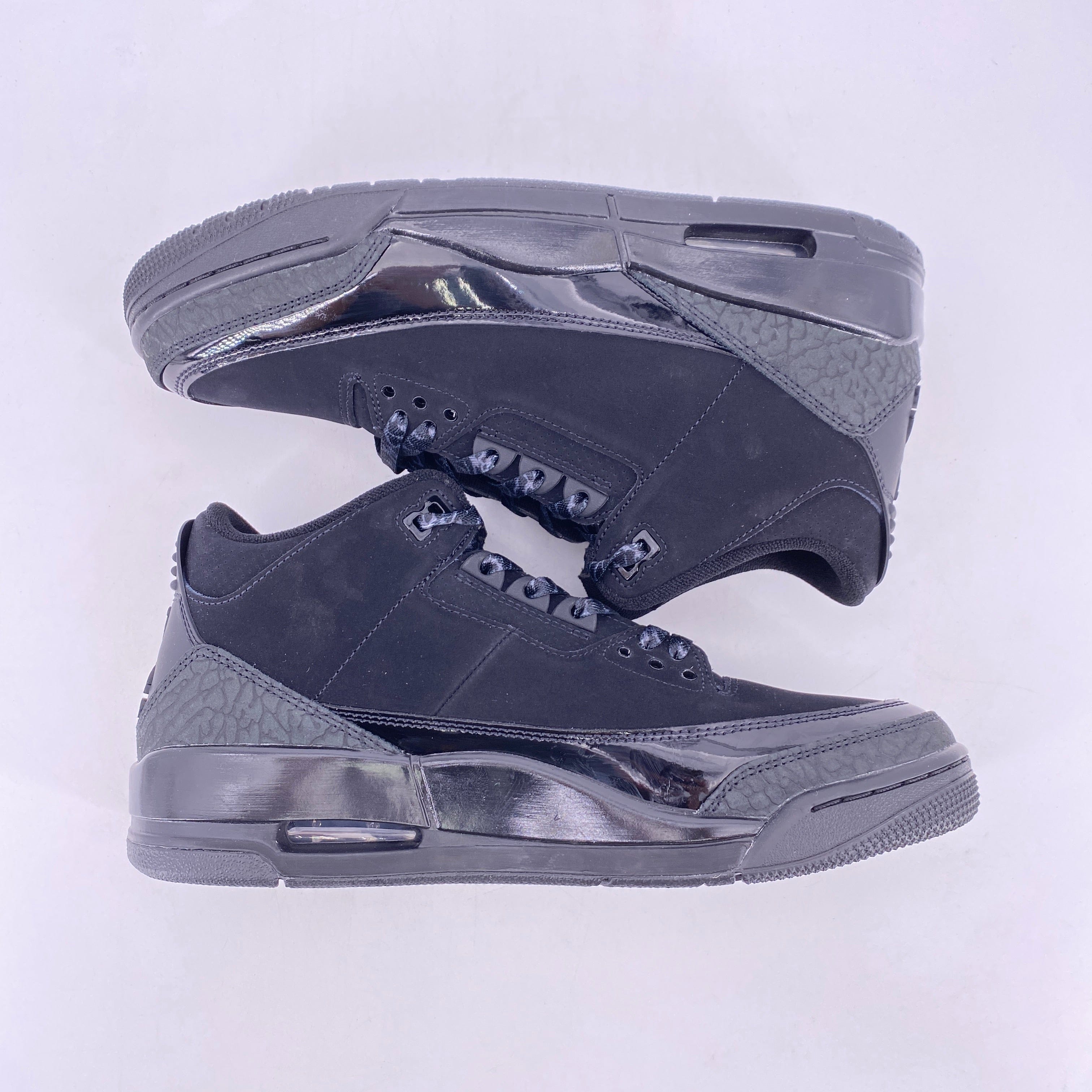 Air Jordan 3 Retro Black Cat 2025 New Size 9.5