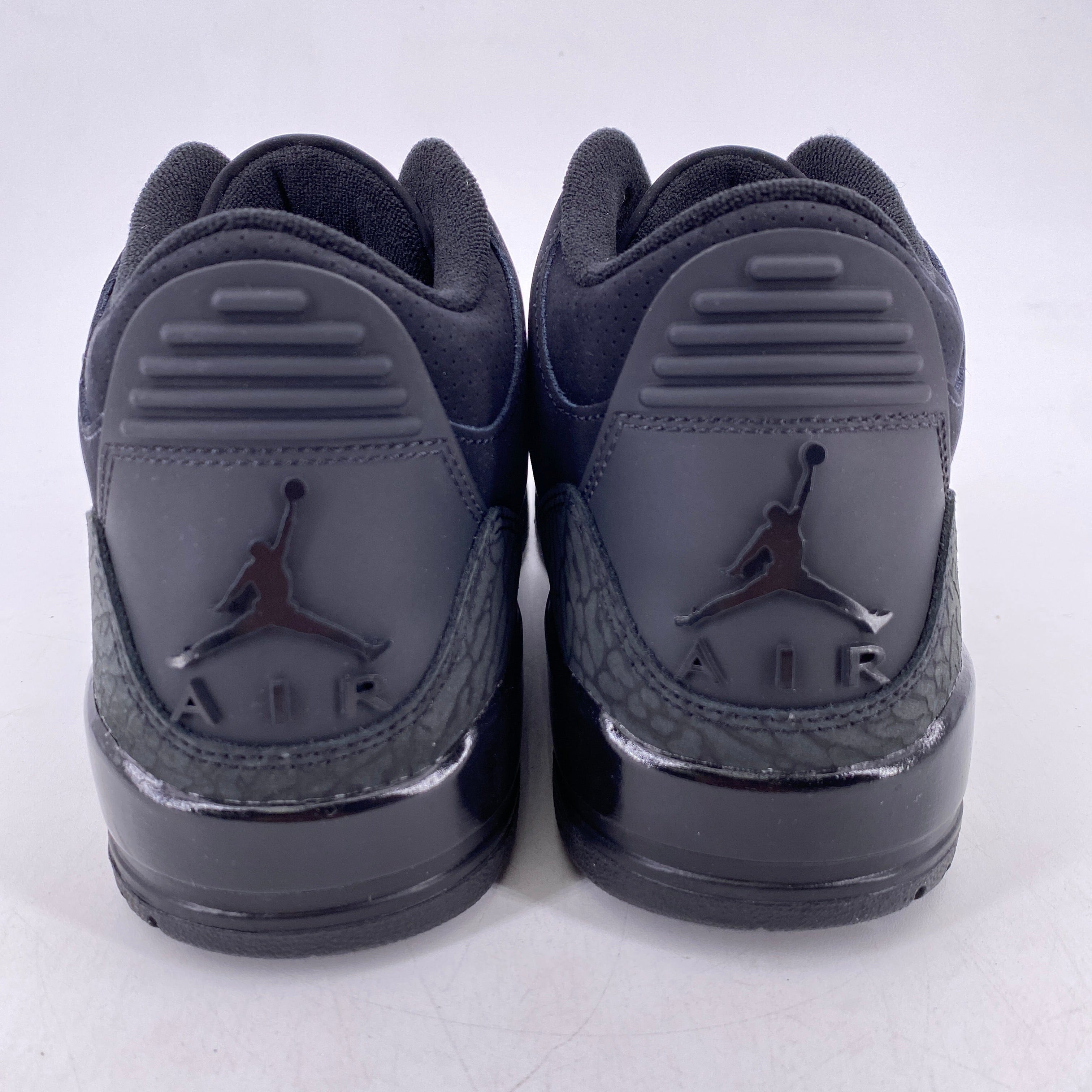 Air Jordan 3 Retro Black Cat 2025 New Size 9.5