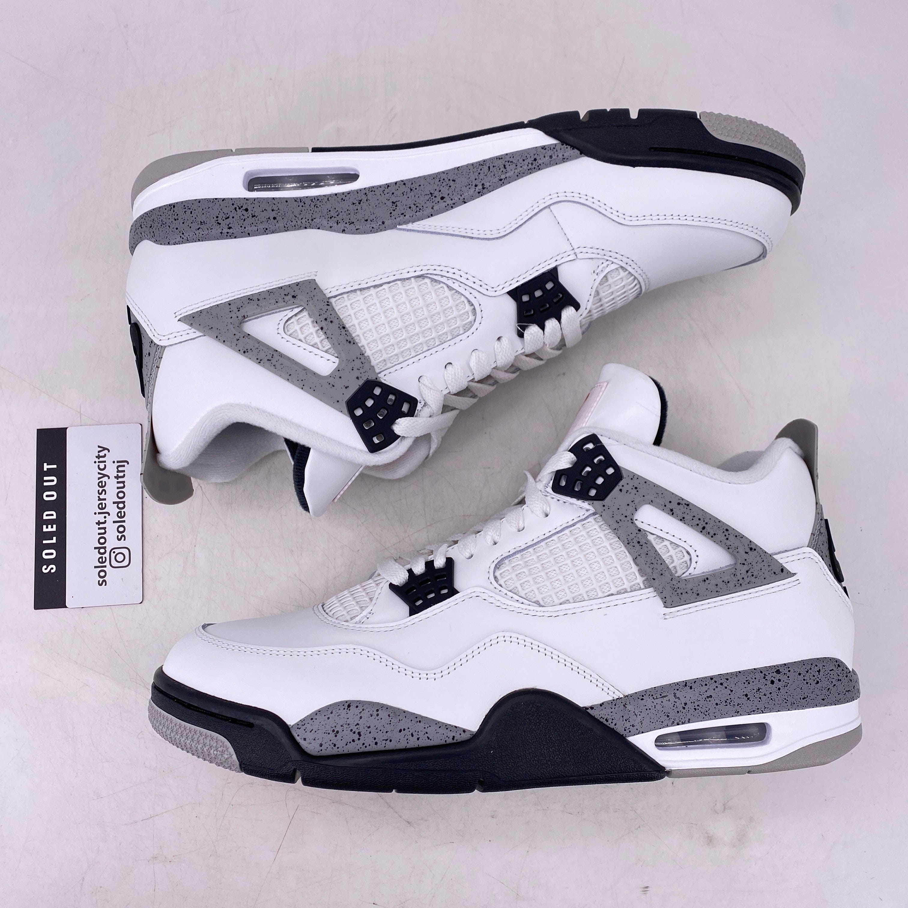 Air Jordan 4 Retro White Cement 2025 New Size 11