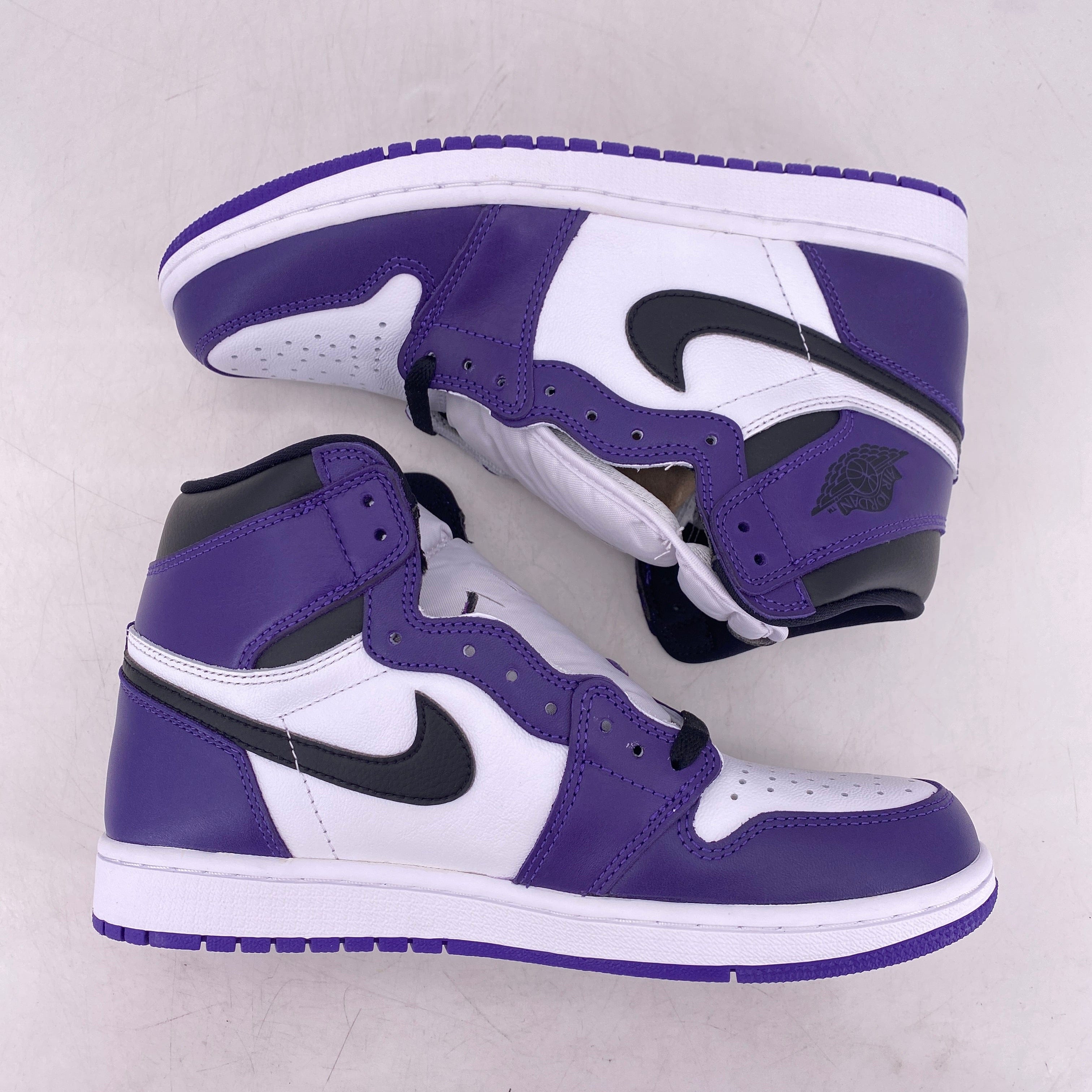 Air Jordan 1 Retro High OG Court Purple 2.0 2020 New Size 8