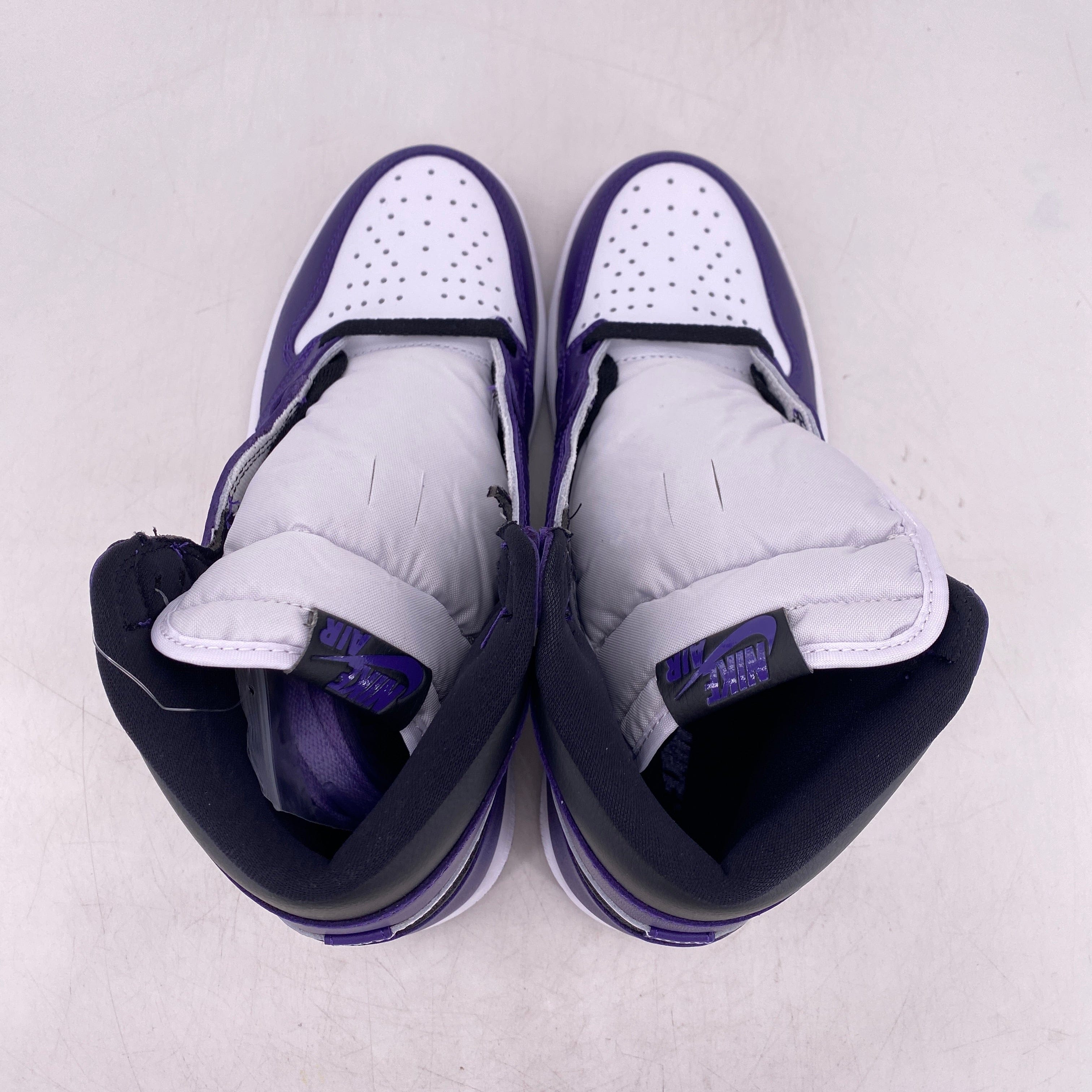 Air Jordan 1 Retro High OG Court Purple 2.0 2020 New Size 8