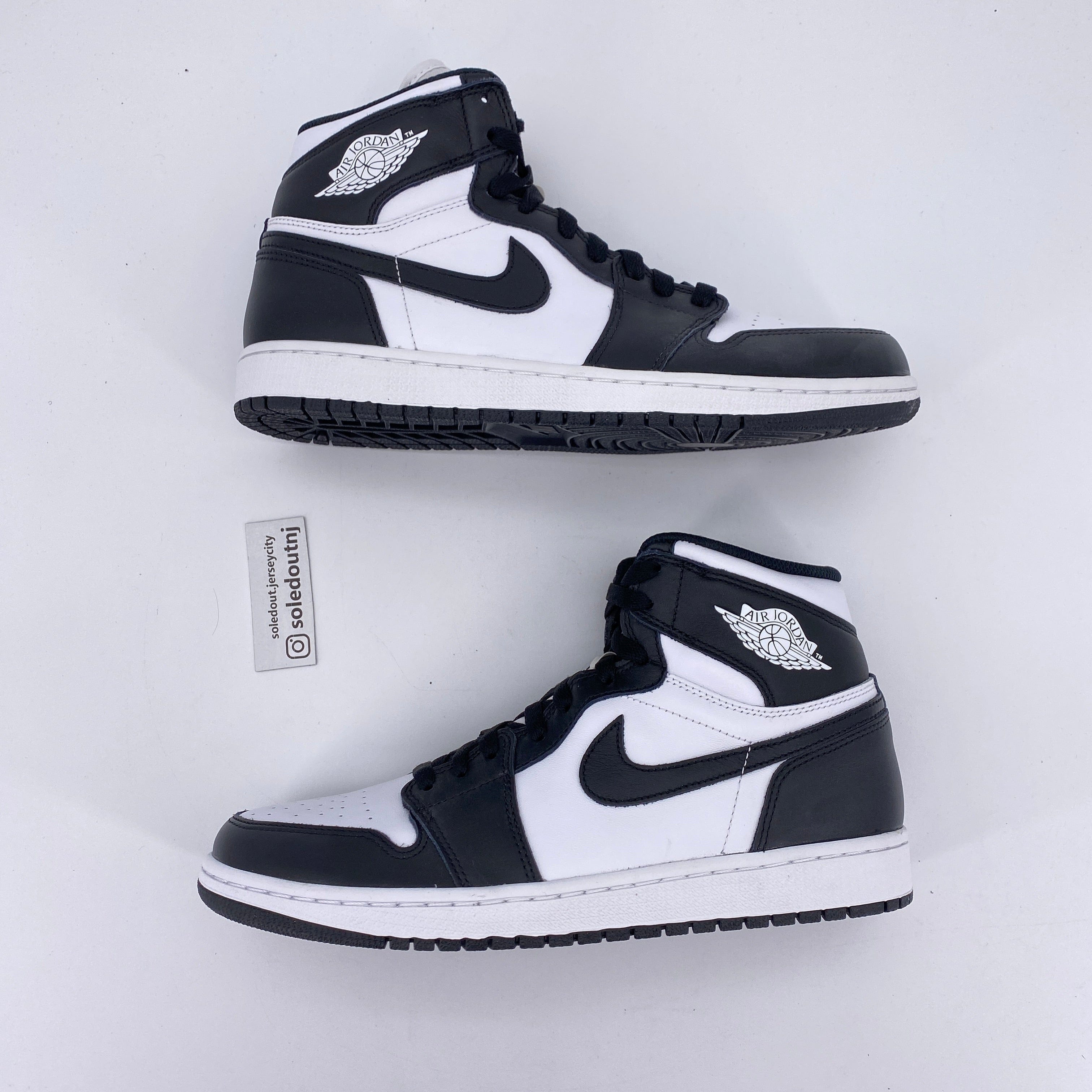 Air Jordan 1 Retro High OG Black White 2014 New Size 10