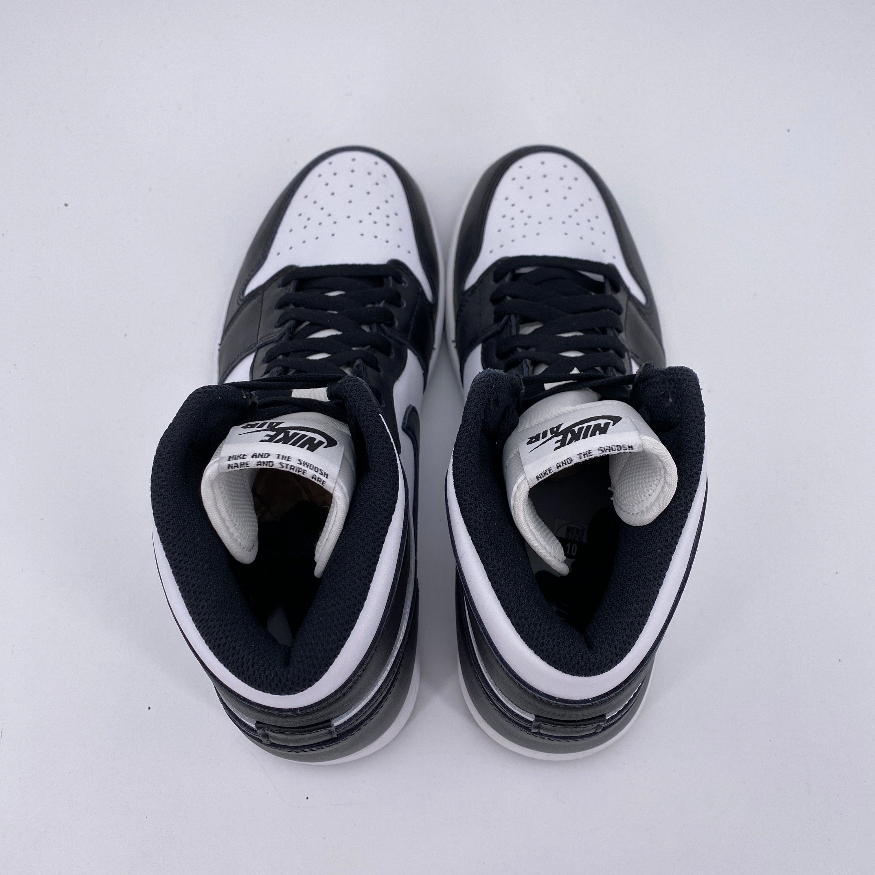 Air Jordan 1 Retro High OG Black White 2014 New Size 10