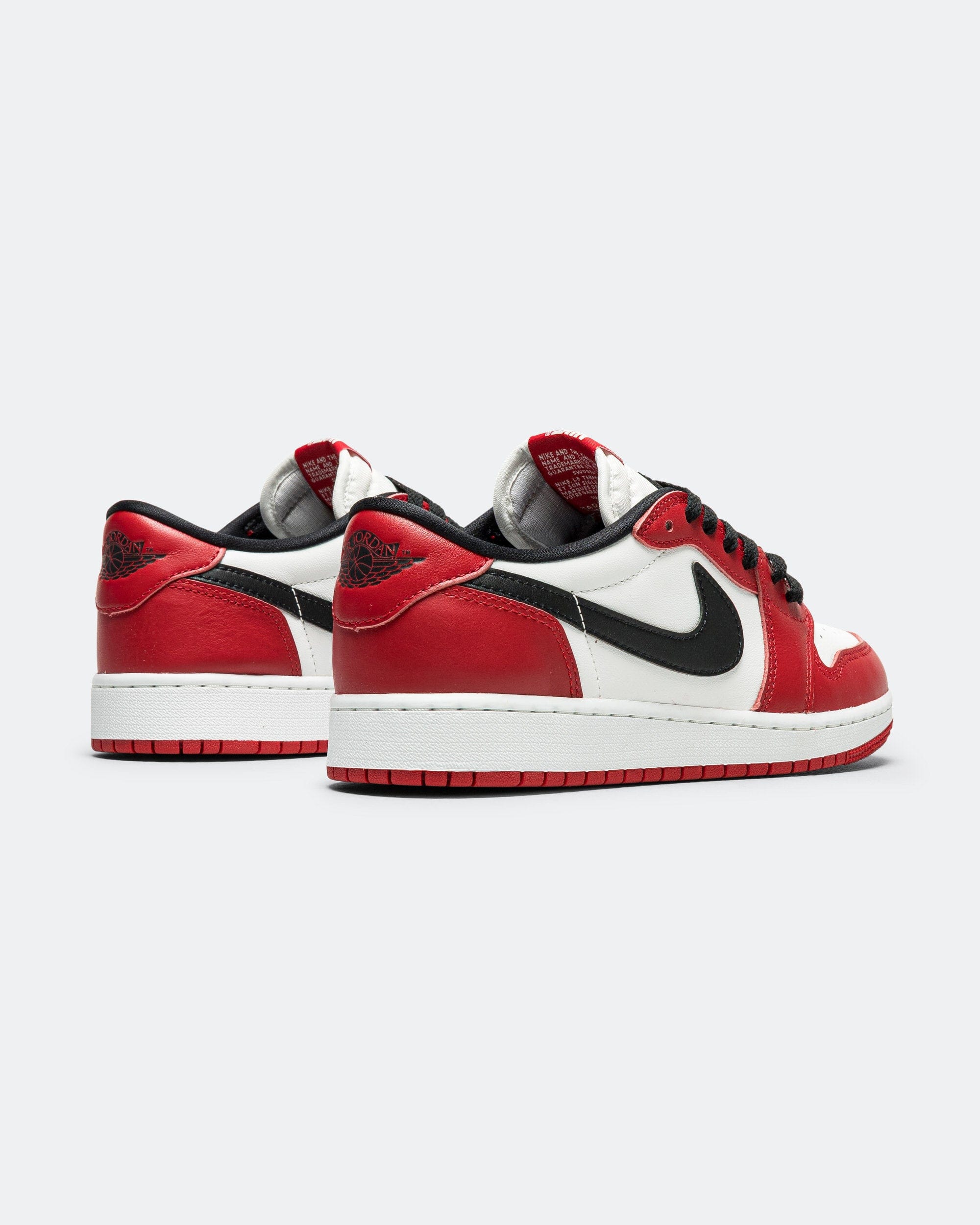 Air Jordan 1 Retro Low OG (GS) - Varsity Red/Black - Summit White