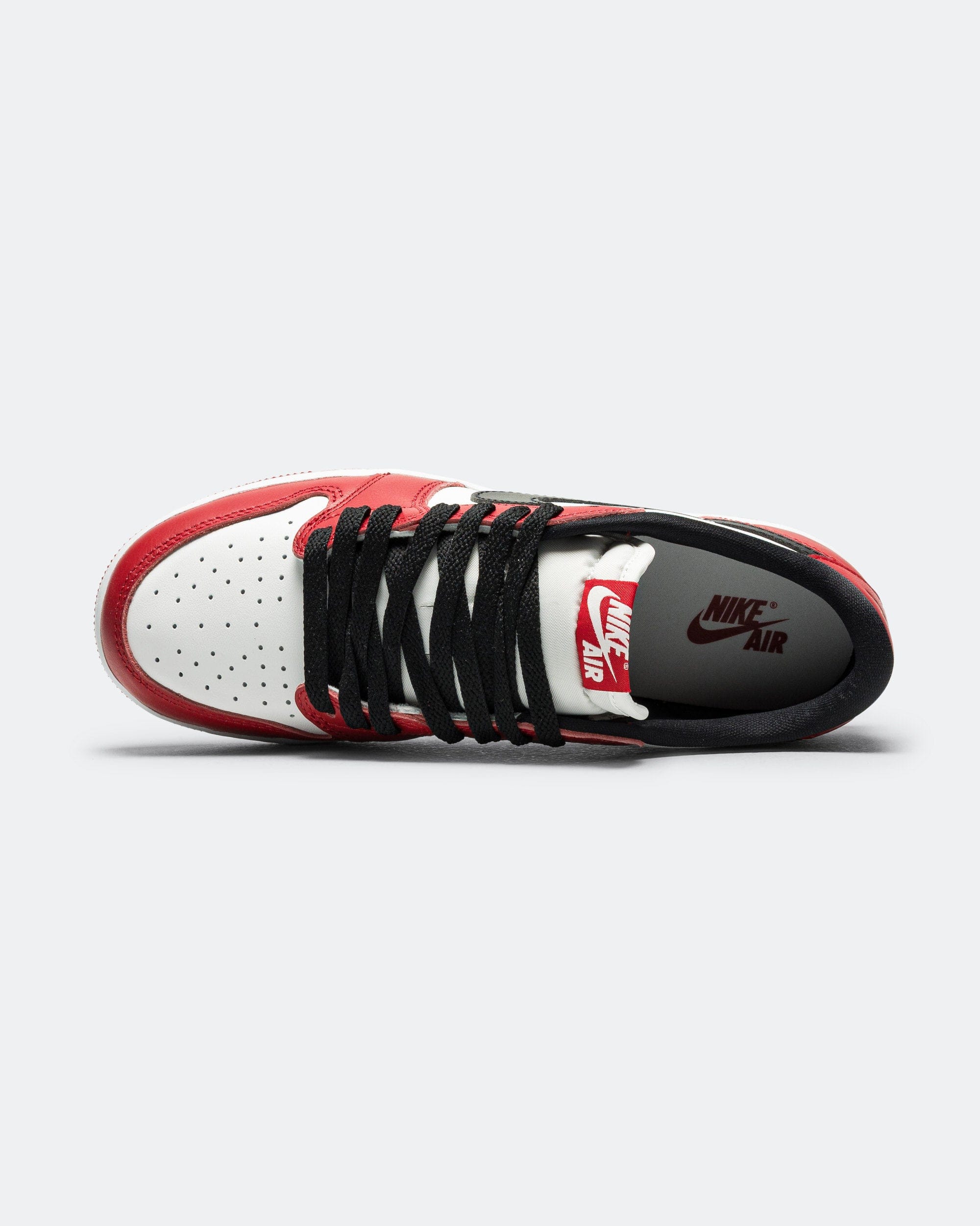 Air Jordan 1 Retro Low OG (GS) - Varsity Red/Black - Summit White