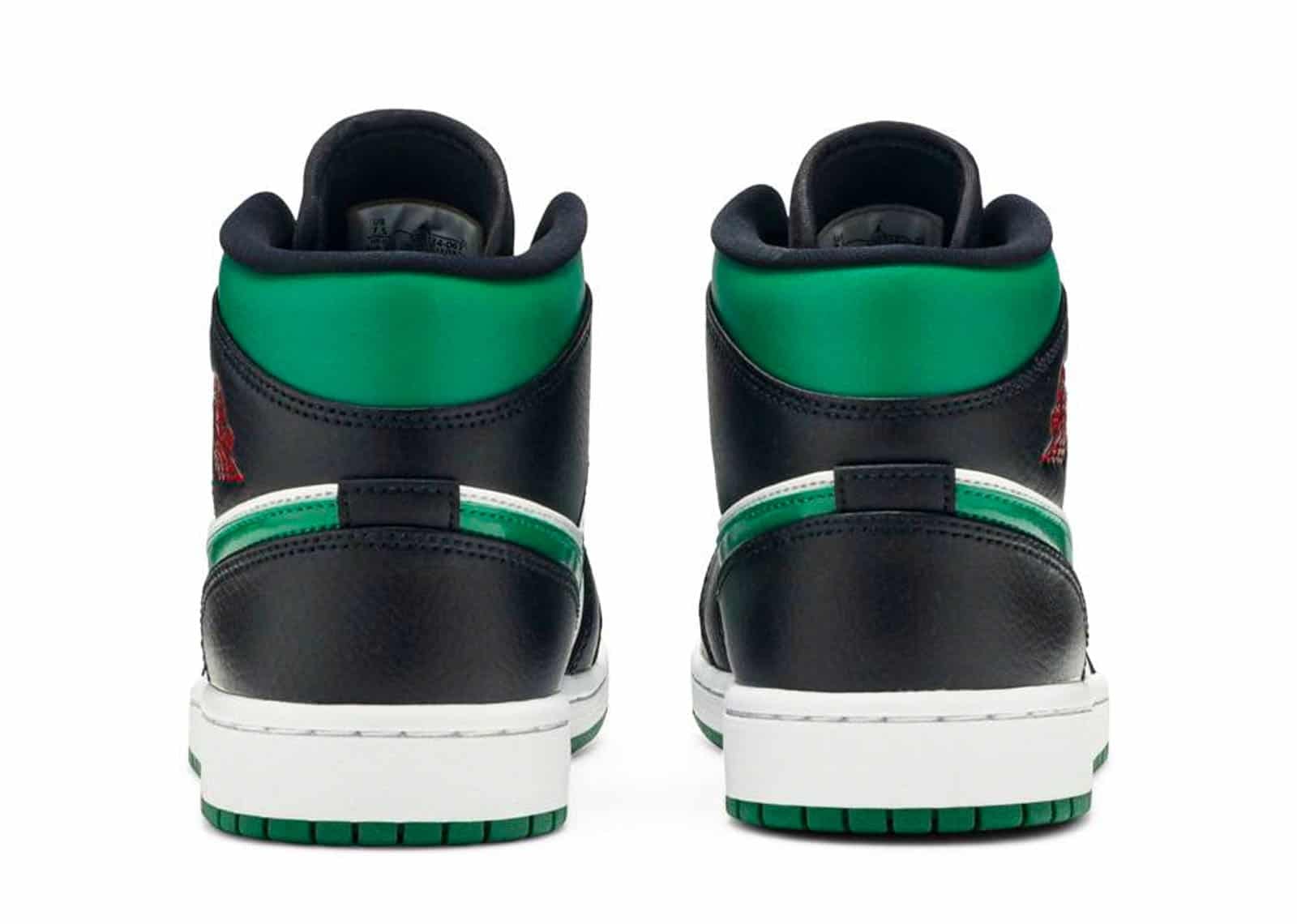 Air Jordan 1 Mid Green Toe