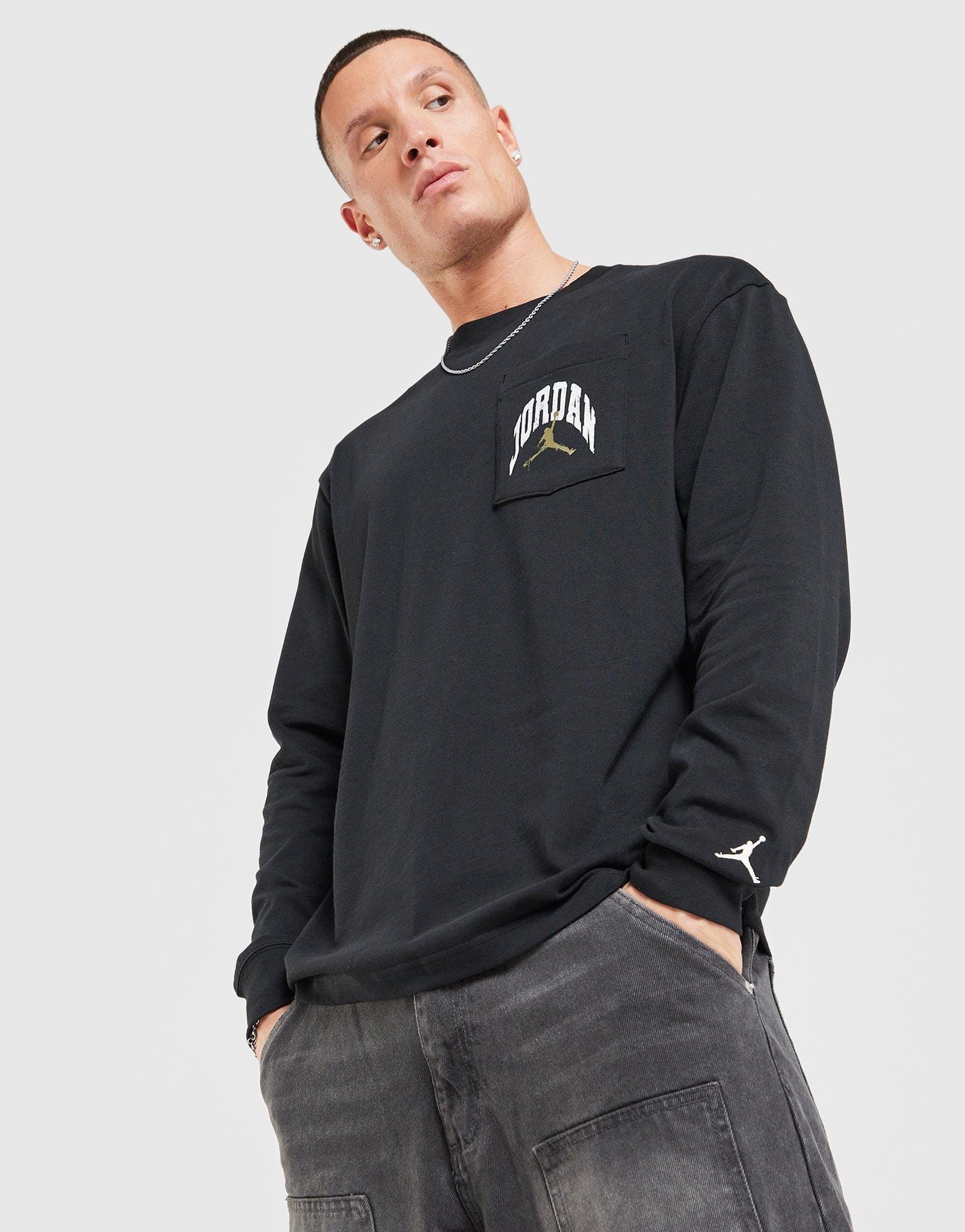 Air Jordan Pocket Long Sleeve T - Shirt