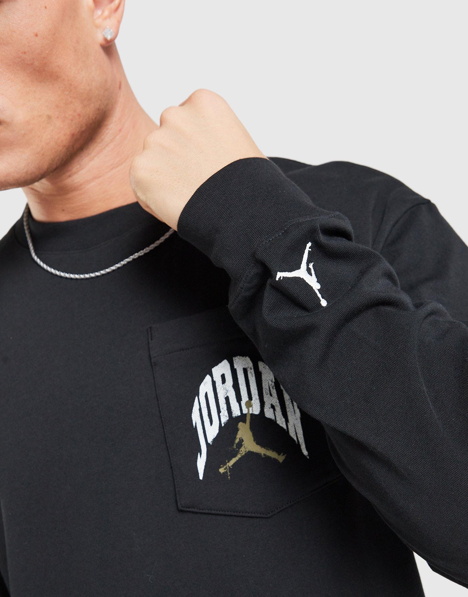 Air Jordan Pocket Long Sleeve T - Shirt
