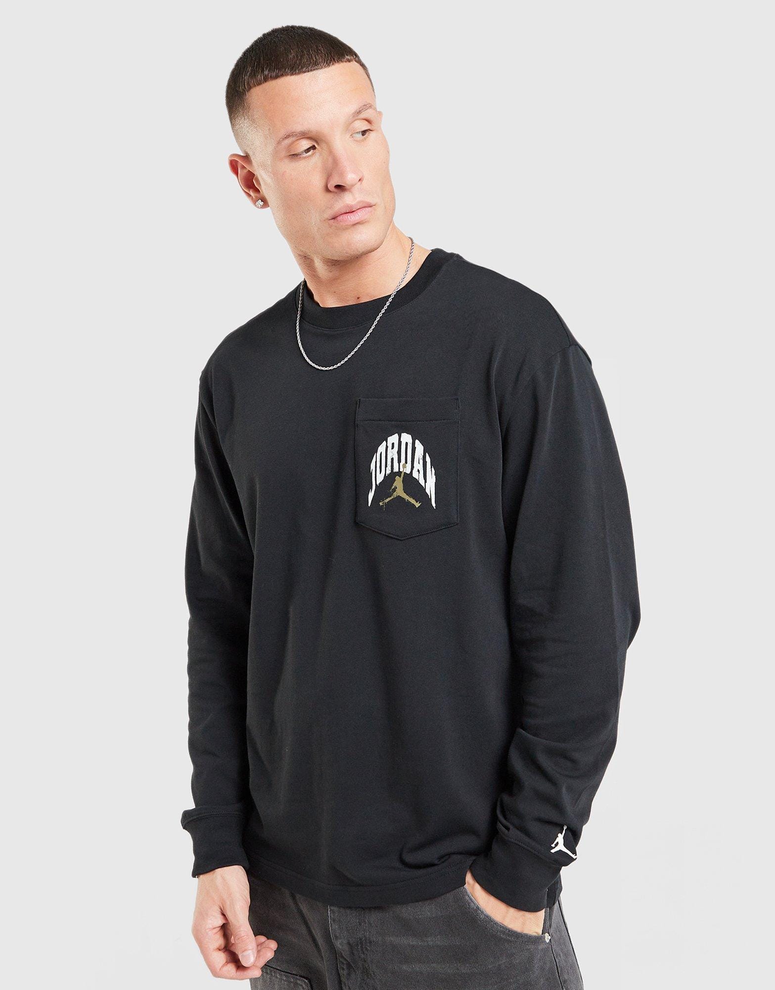 Air Jordan Pocket Long Sleeve T - Shirt