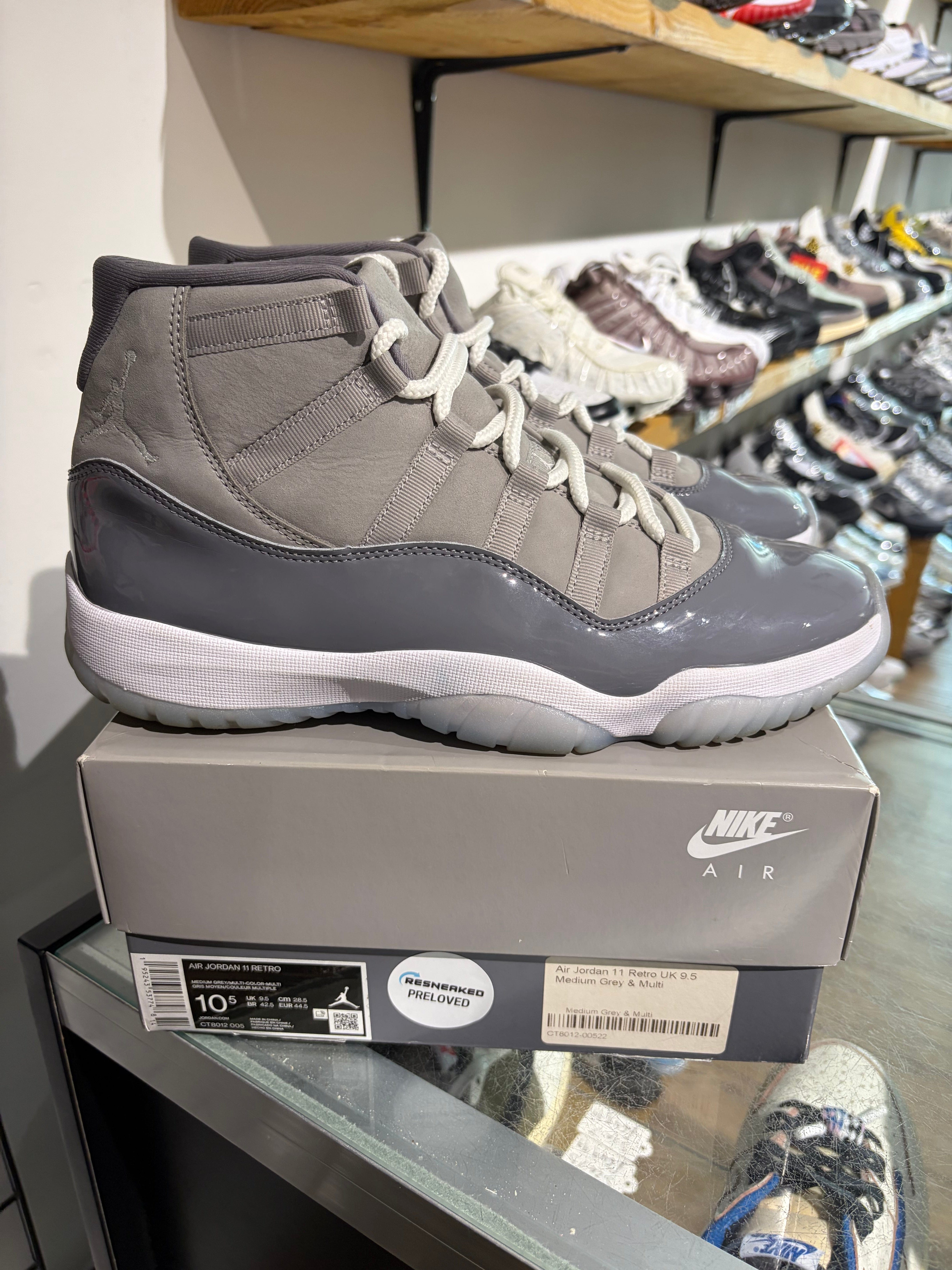 Air Jordan Jordan 11 Cool Grey UK 9.5 #134