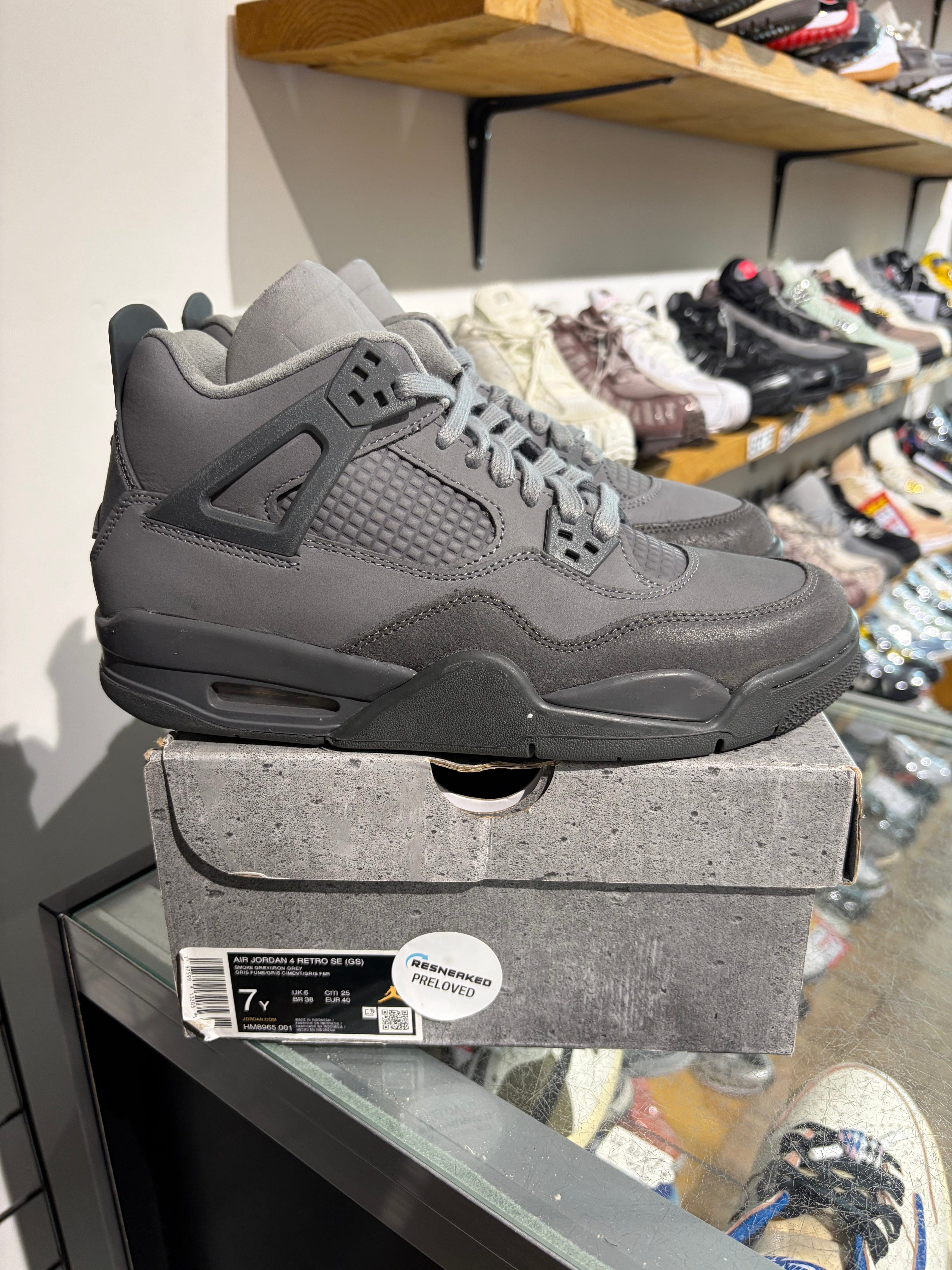 Air Jordan Jordan 4 Wet Cement GS UK 6 #101