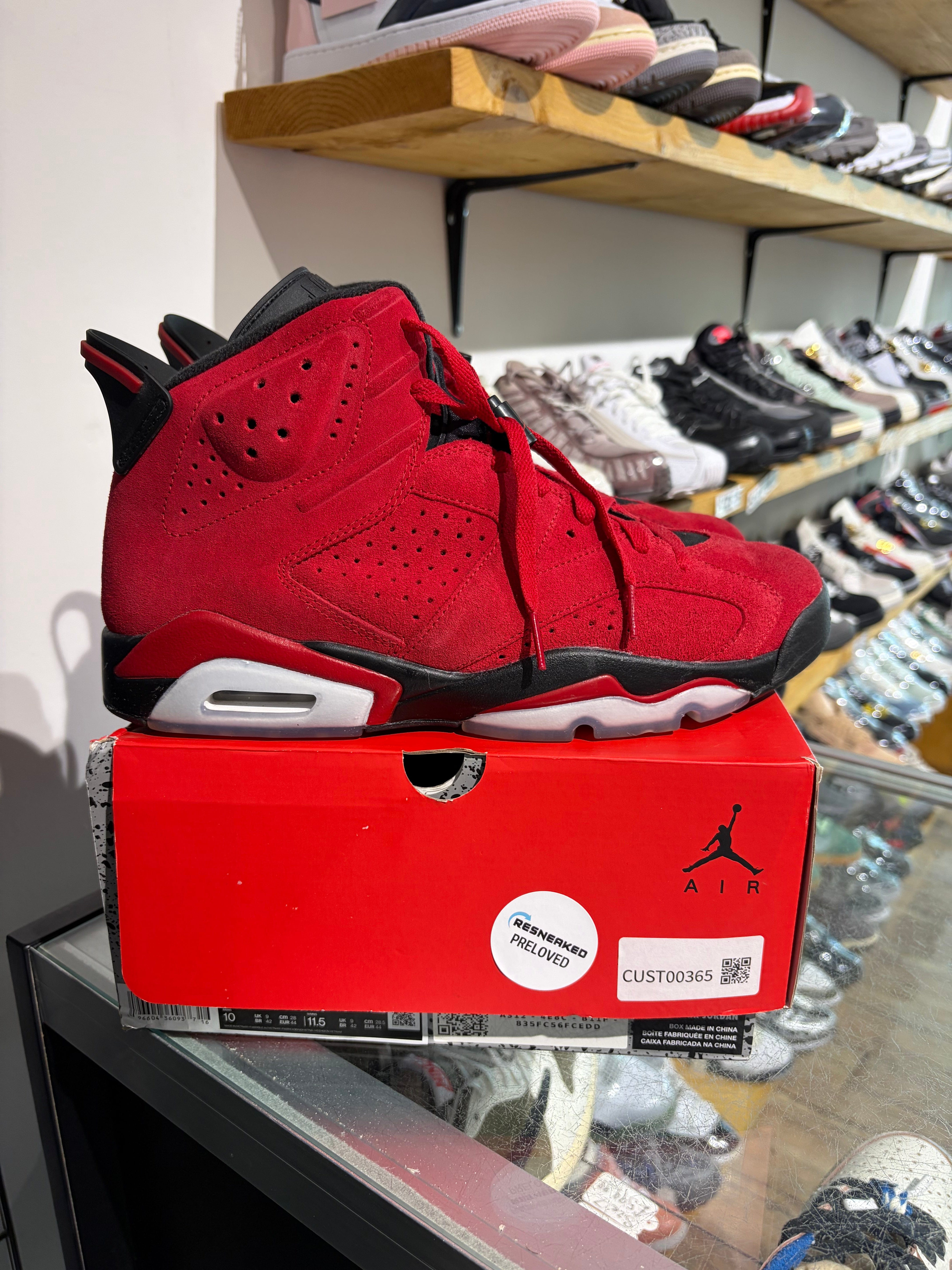 Air Jordan Jordan 6 Torro Bravo UK 9 #25